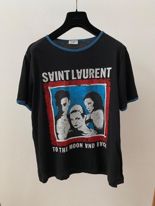 Saint laurent to the clearance moon and back tee