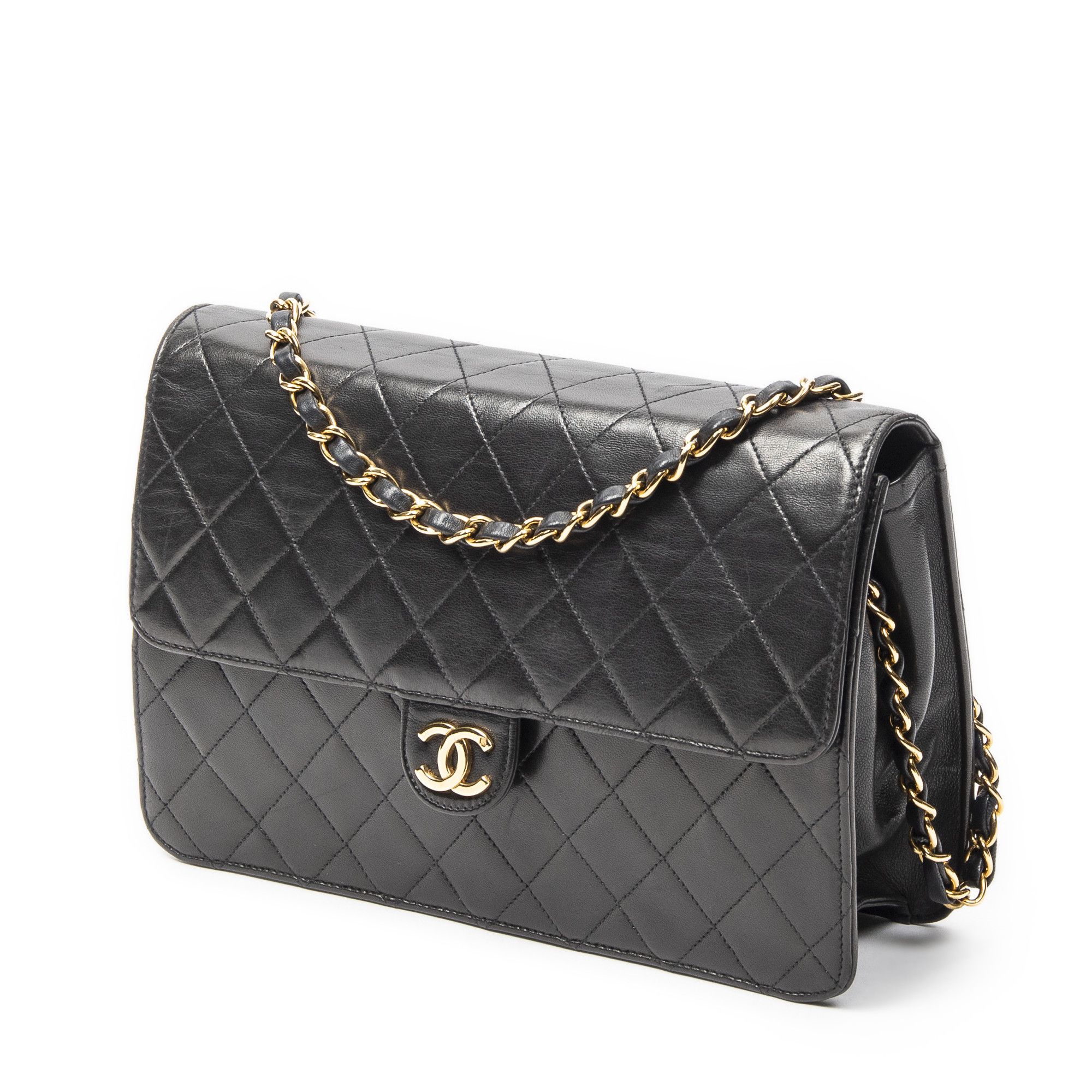 Chanel Vintage Push Lock Straight Flap Size ONE SIZE - 2 Thumbnail