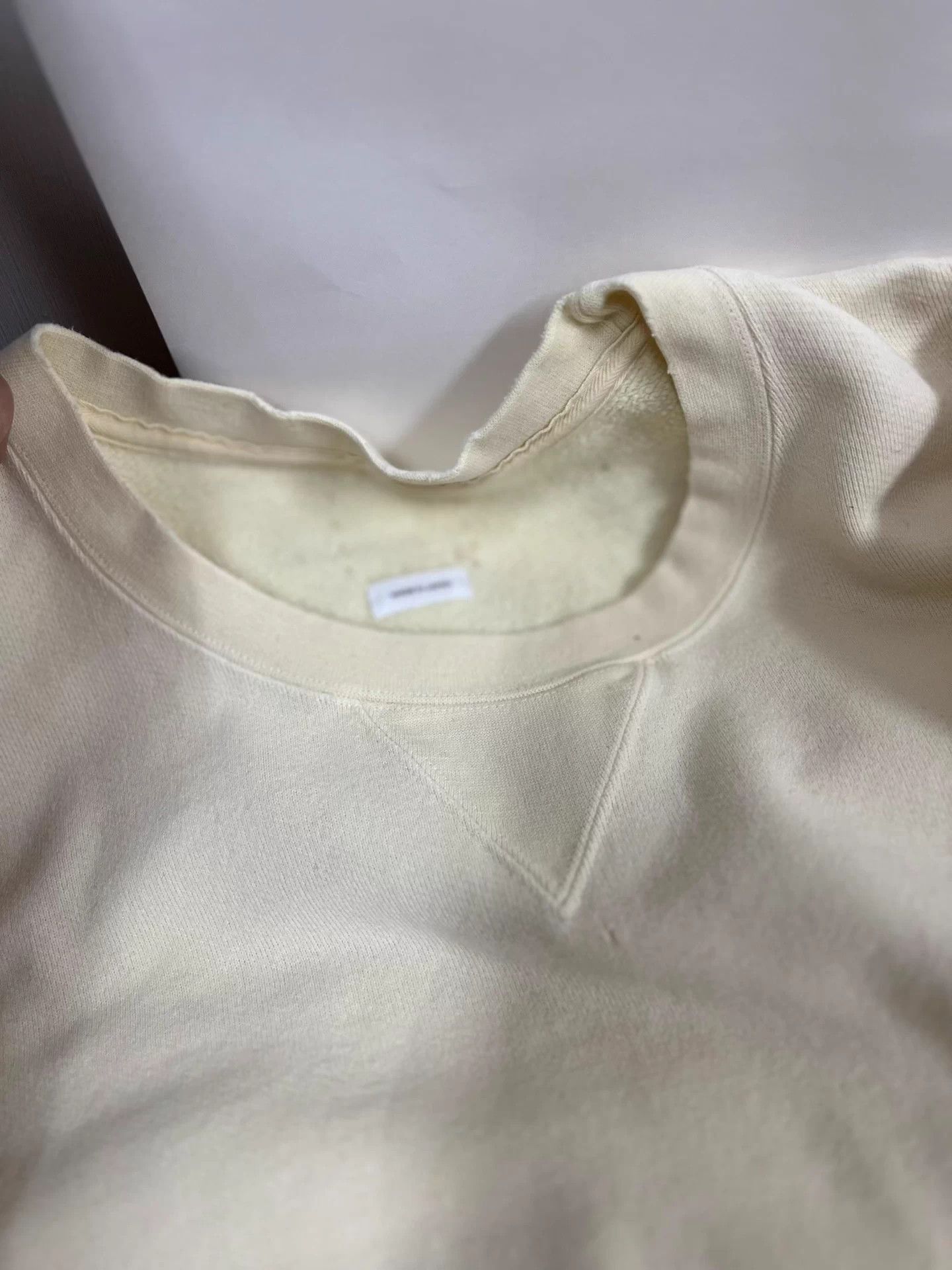 Visvim Beige Long Sleeve Sweatshirt XL Size US XL / EU 56 / 4 - 3 Thumbnail