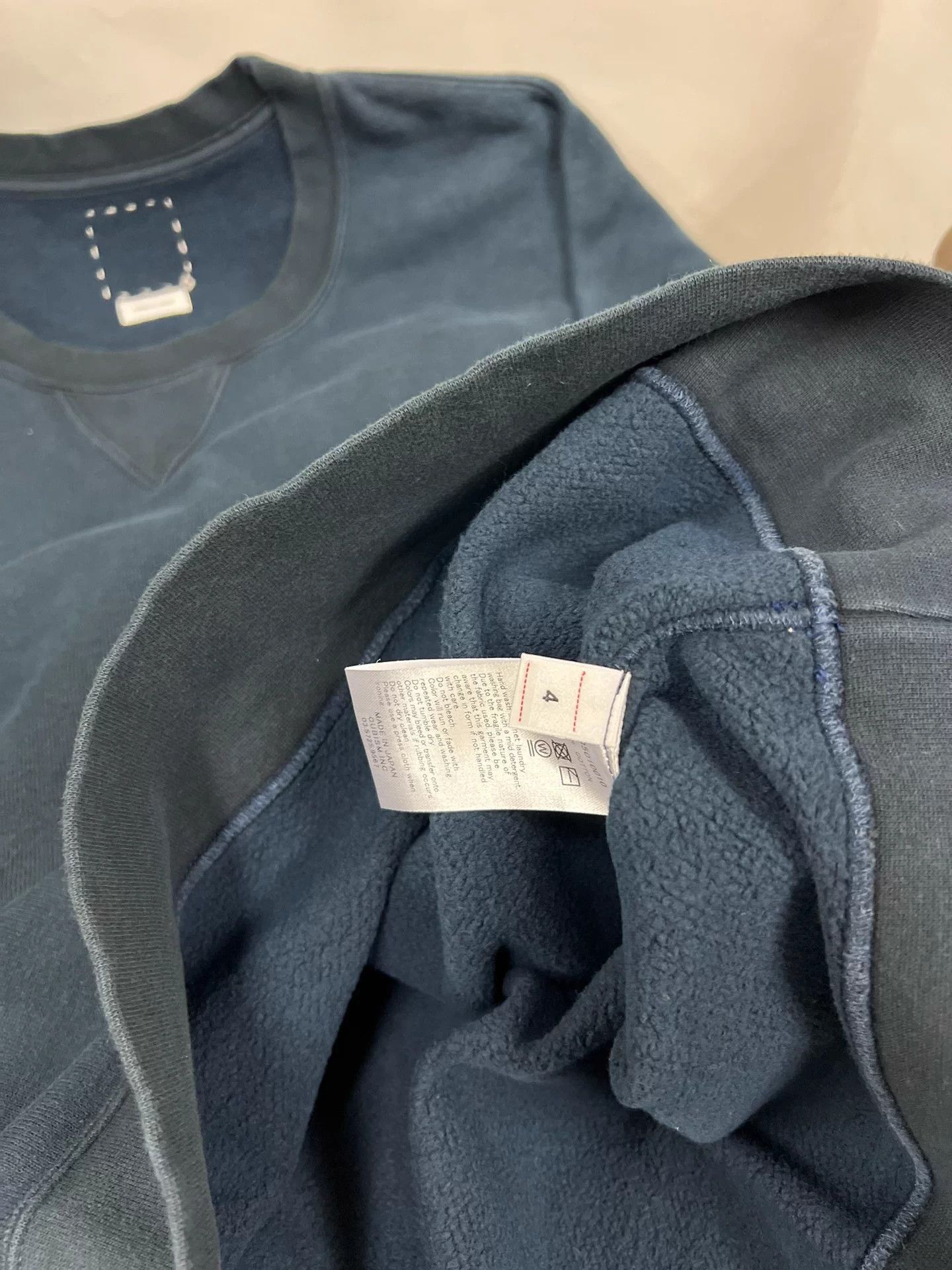 Visvim Blue Short Sleeve Sweatshirt XL Size US XL / EU 56 / 4 - 3 Thumbnail