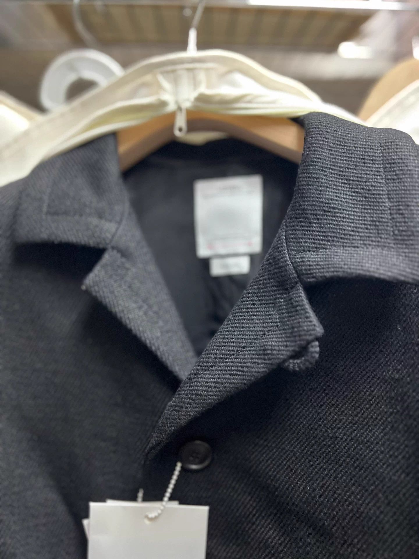 Visvim Black Button-Up Long Sleeve Coat Size S Size US S / EU 44-46 / 1 - 3 Thumbnail