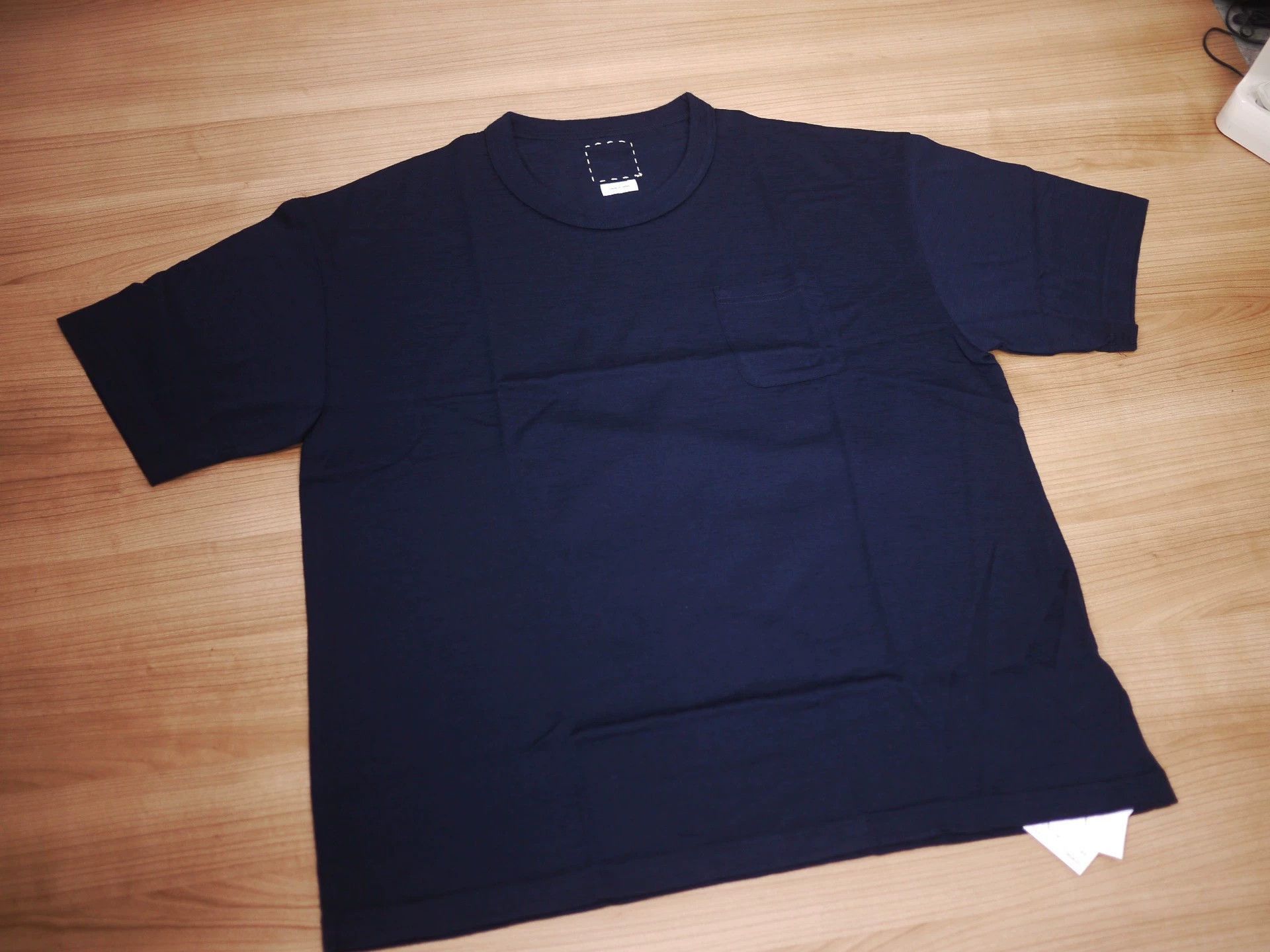 Visvim Blue Short Sleeve Pocket T-Shirt Size US S / EU 44-46 / 1 - 2 Thumbnail