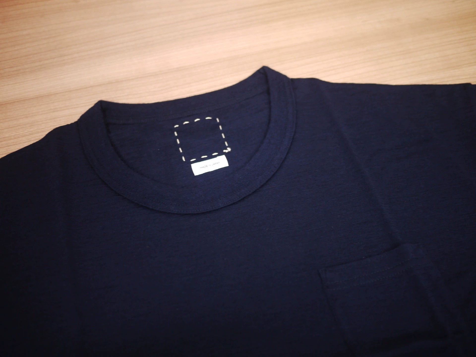 Visvim Blue Short Sleeve Pocket T-Shirt Size US S / EU 44-46 / 1 - 3 Thumbnail