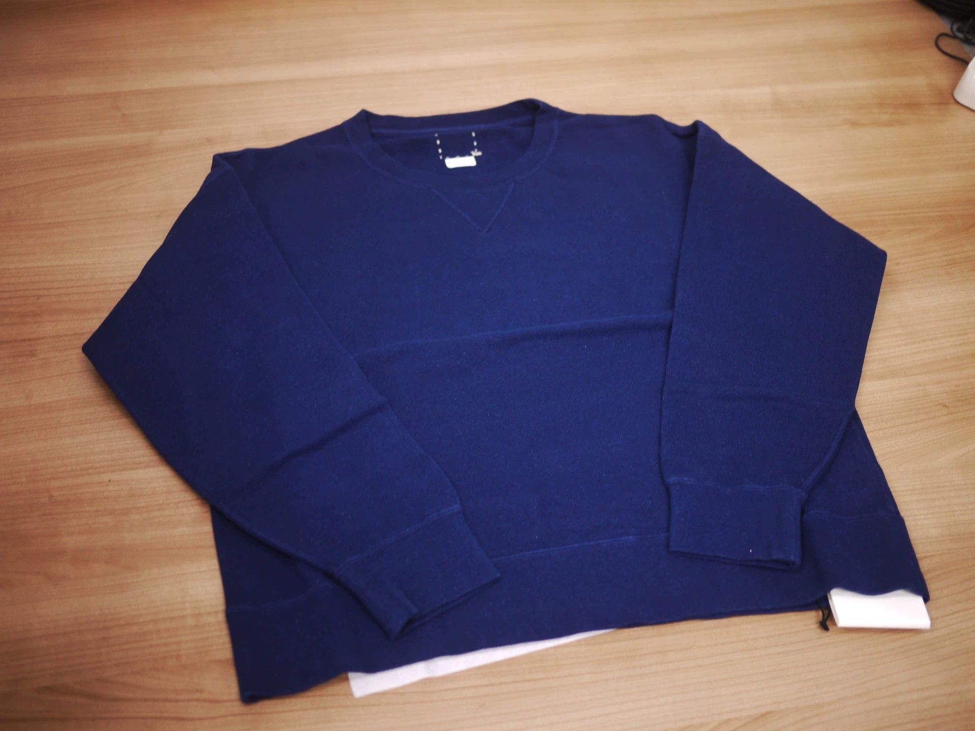 Visvim Blue Long Sleeve Sweatshirt Size US S / EU 44-46 / 1 - 2 Thumbnail