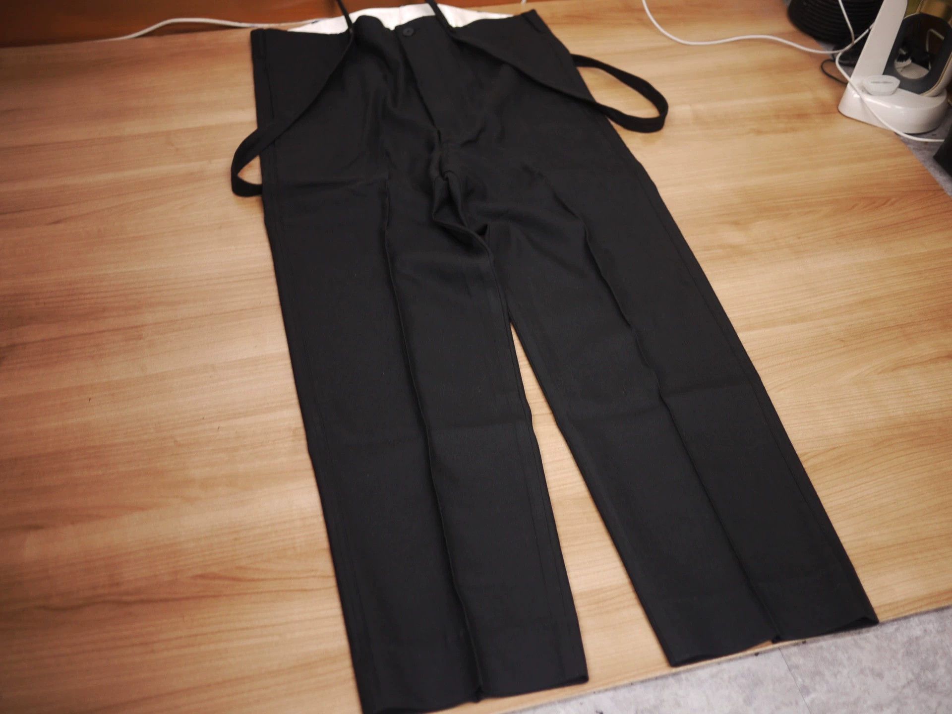 Visvim Black Straight-Leg Casual Pants Size 32 Size US 32 / EU 48 - 2 Thumbnail