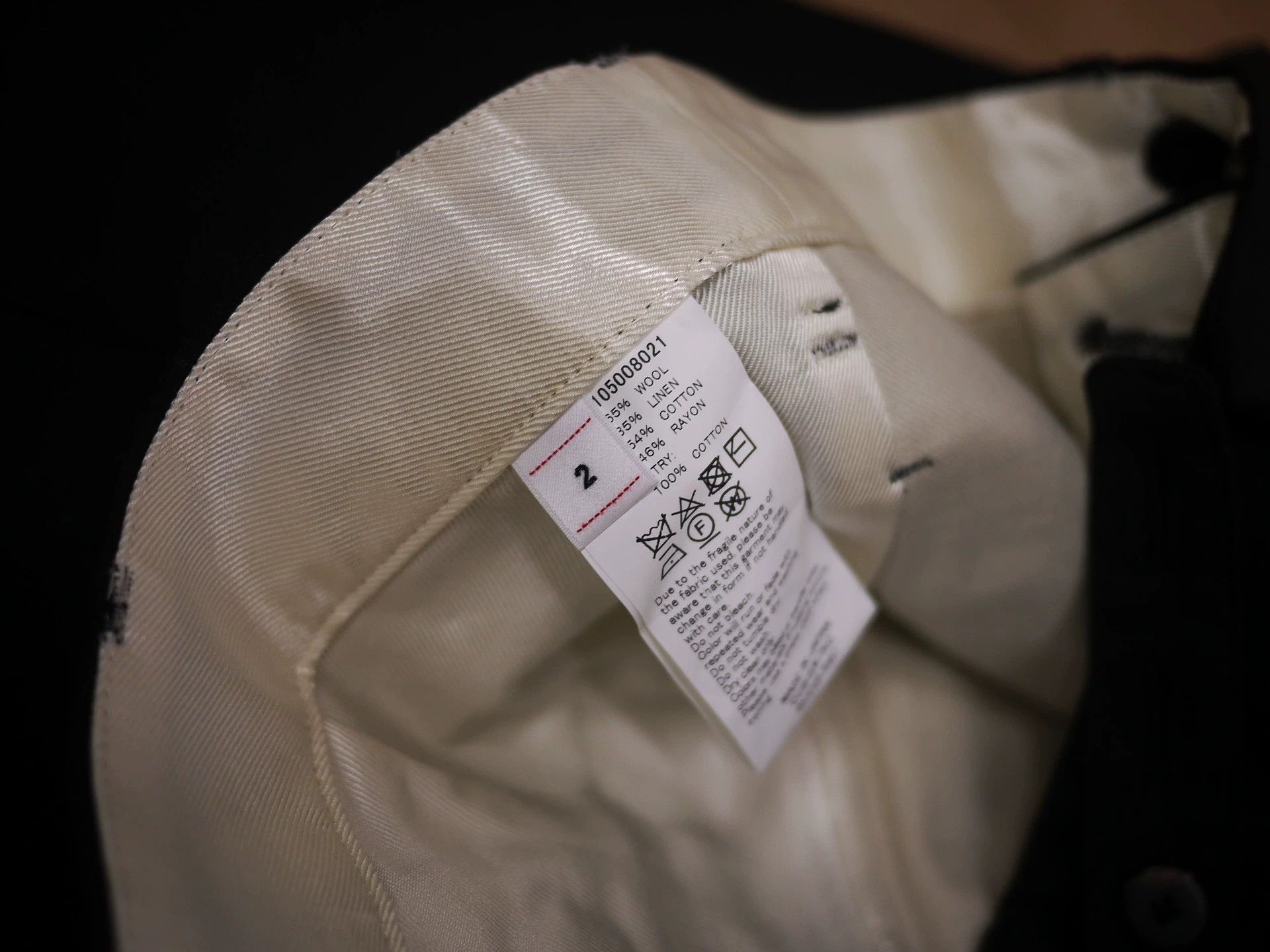 Visvim Black Straight-Leg Casual Pants Size 32 Size US 32 / EU 48 - 8 Thumbnail