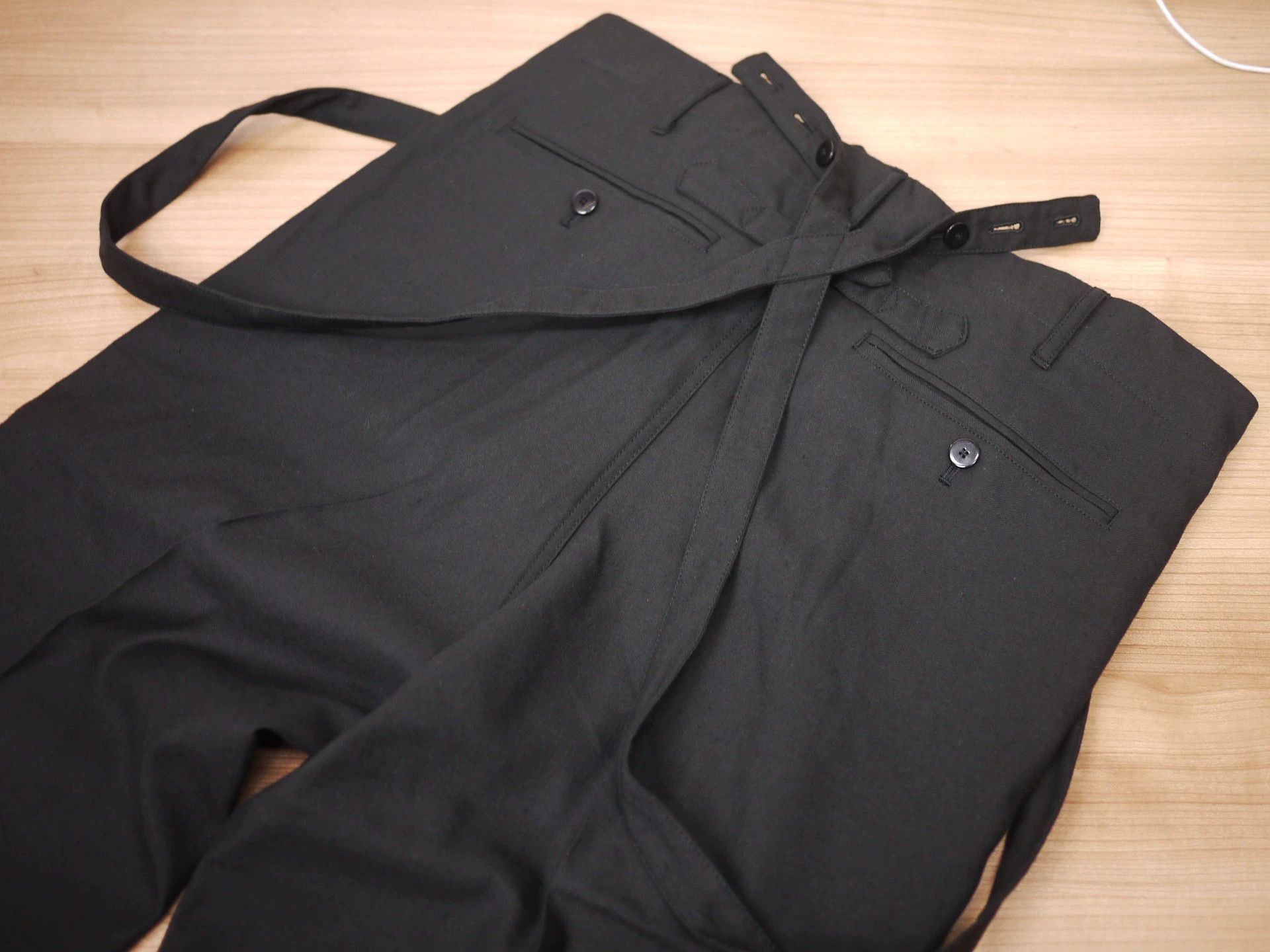 Visvim Black Straight-Leg Casual Pants Size 32 Size US 32 / EU 48 - 7 Thumbnail
