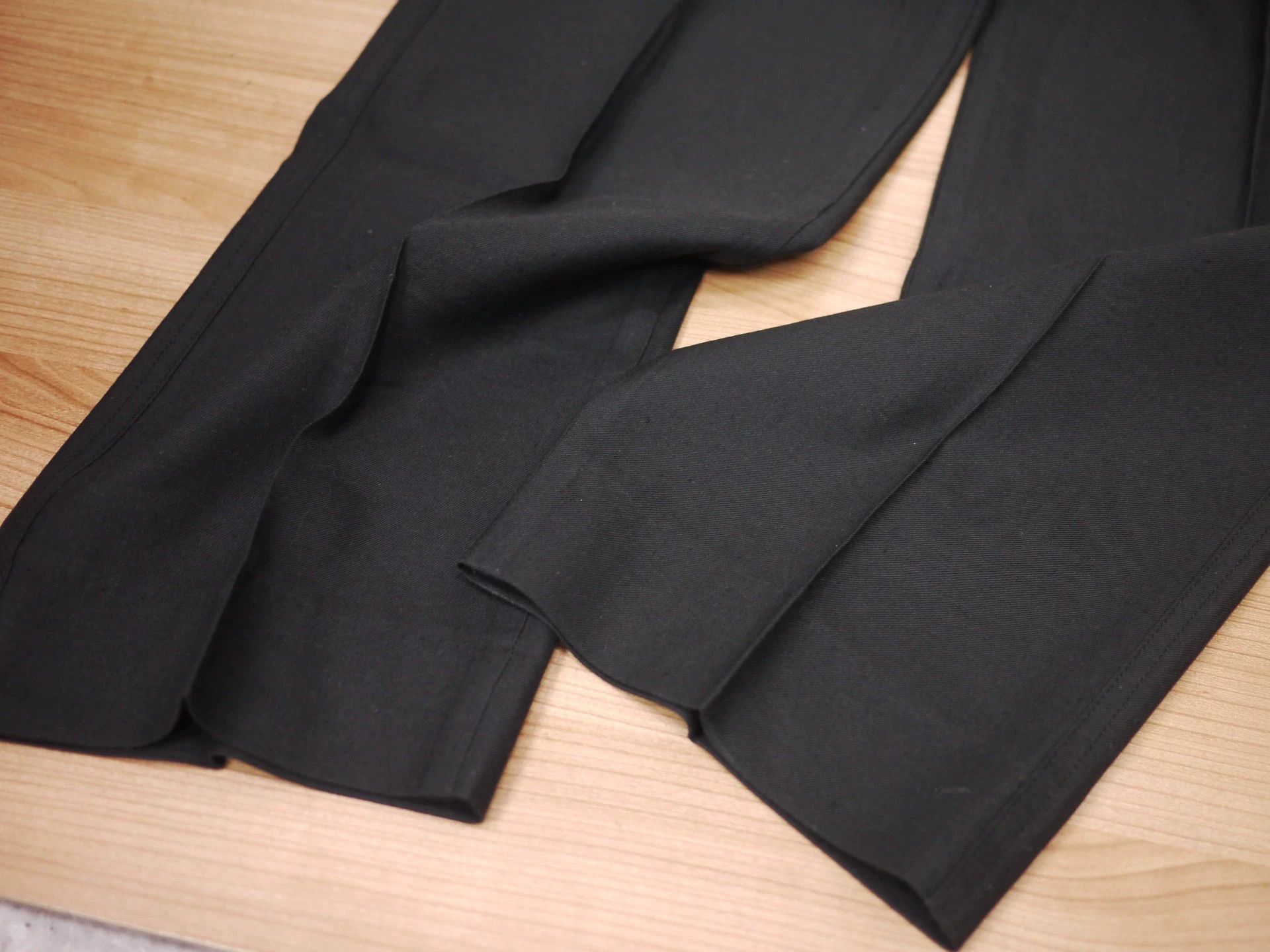 Visvim Black Straight-Leg Casual Pants Size 32 Size US 32 / EU 48 - 3 Thumbnail