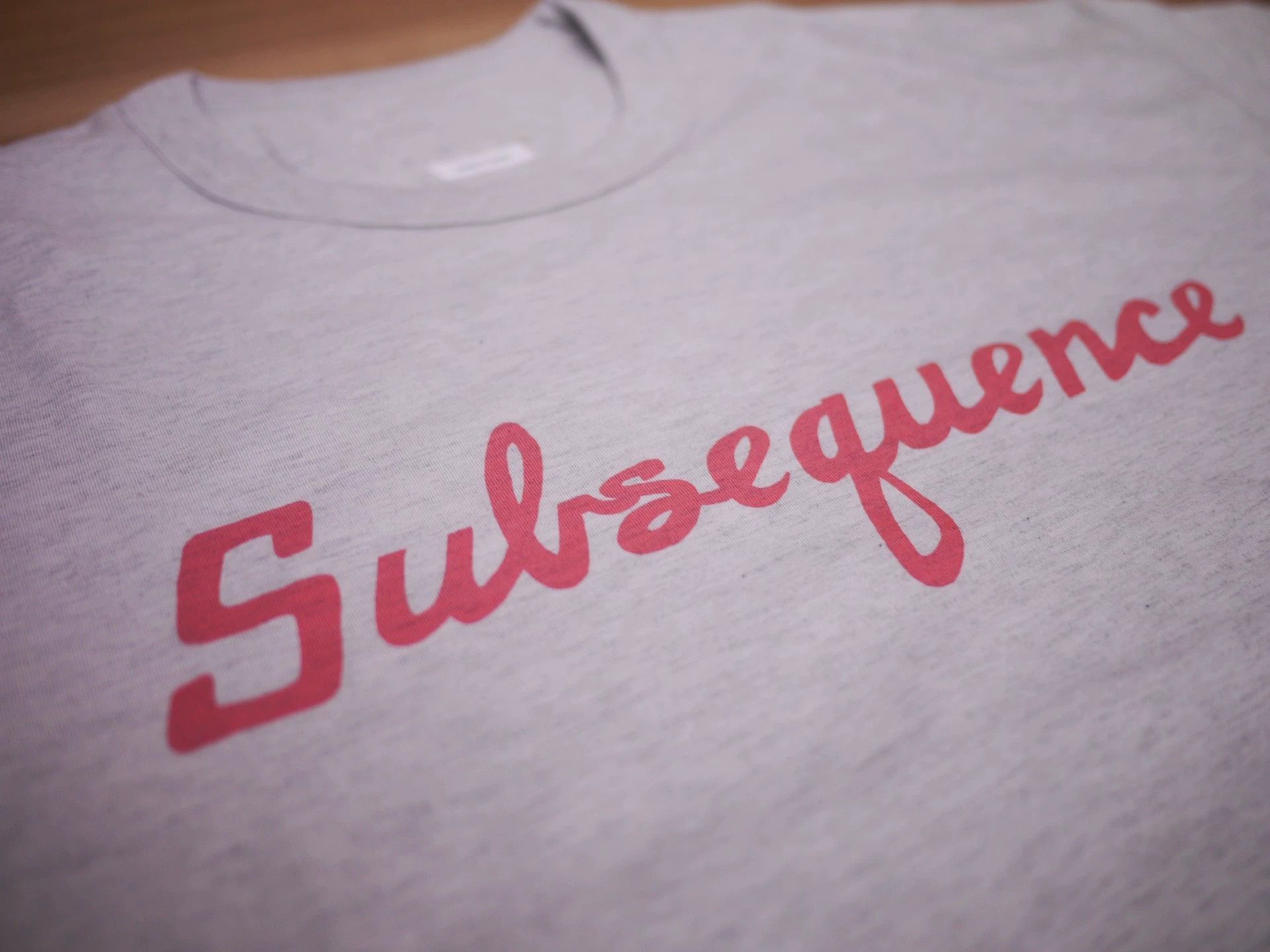 Visvim Gray 'Subsequence' Short Sleeve T-Shirt Size US S / EU 44-46 / 1 - 3 Thumbnail