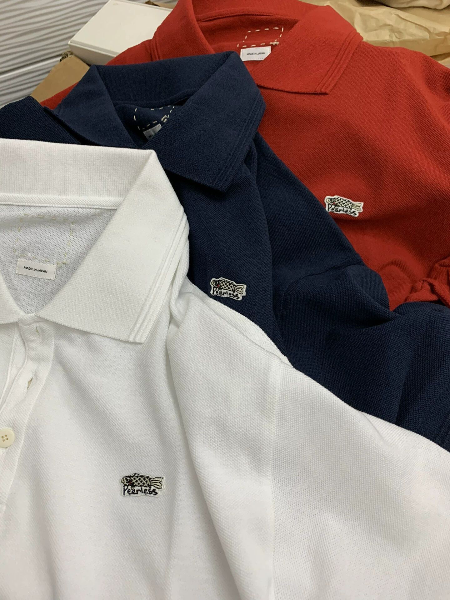 Visvim Red Short Sleeve Polo Shirt Size US M / EU 48-50 / 2 - 5 Thumbnail
