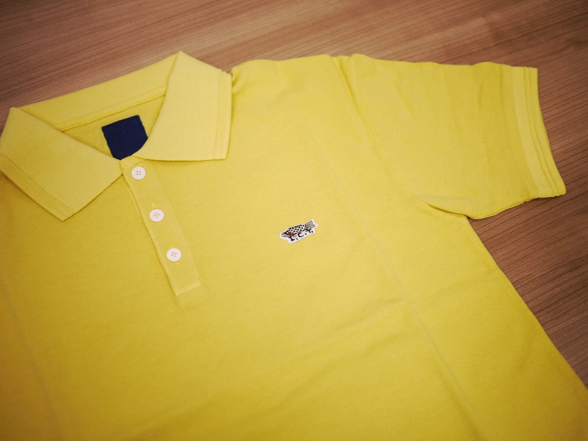 Visvim Yellow Short Sleeve Polo Shirt Size US S / EU 44-46 / 1 - 3 Thumbnail
