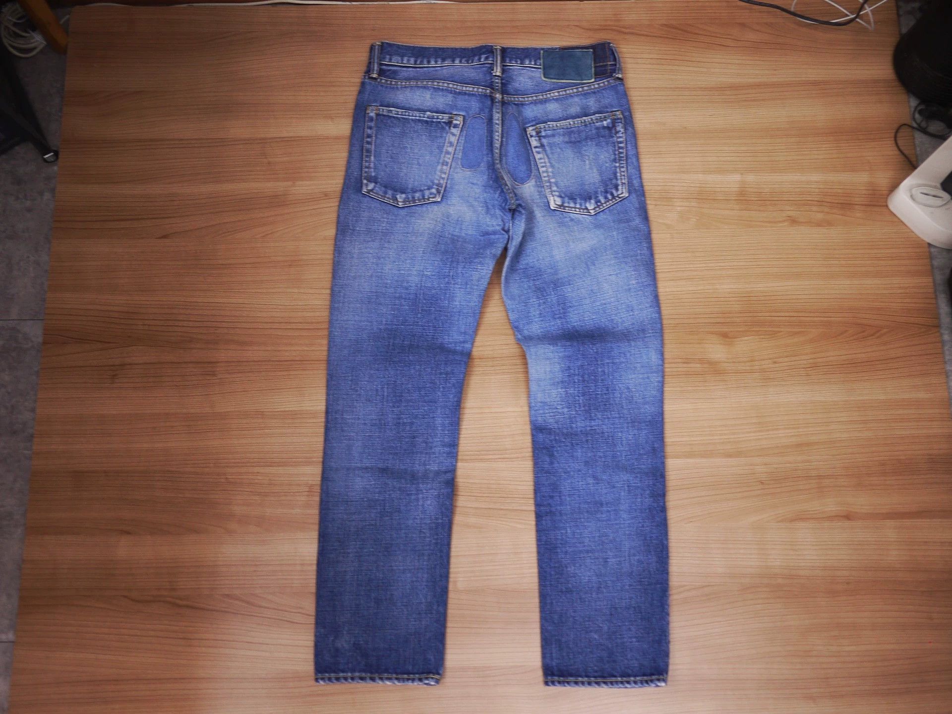 Visvim Blue Denim Jeans with Distressed Detail - Size 32 Size US 32 / EU 48 - 8 Thumbnail