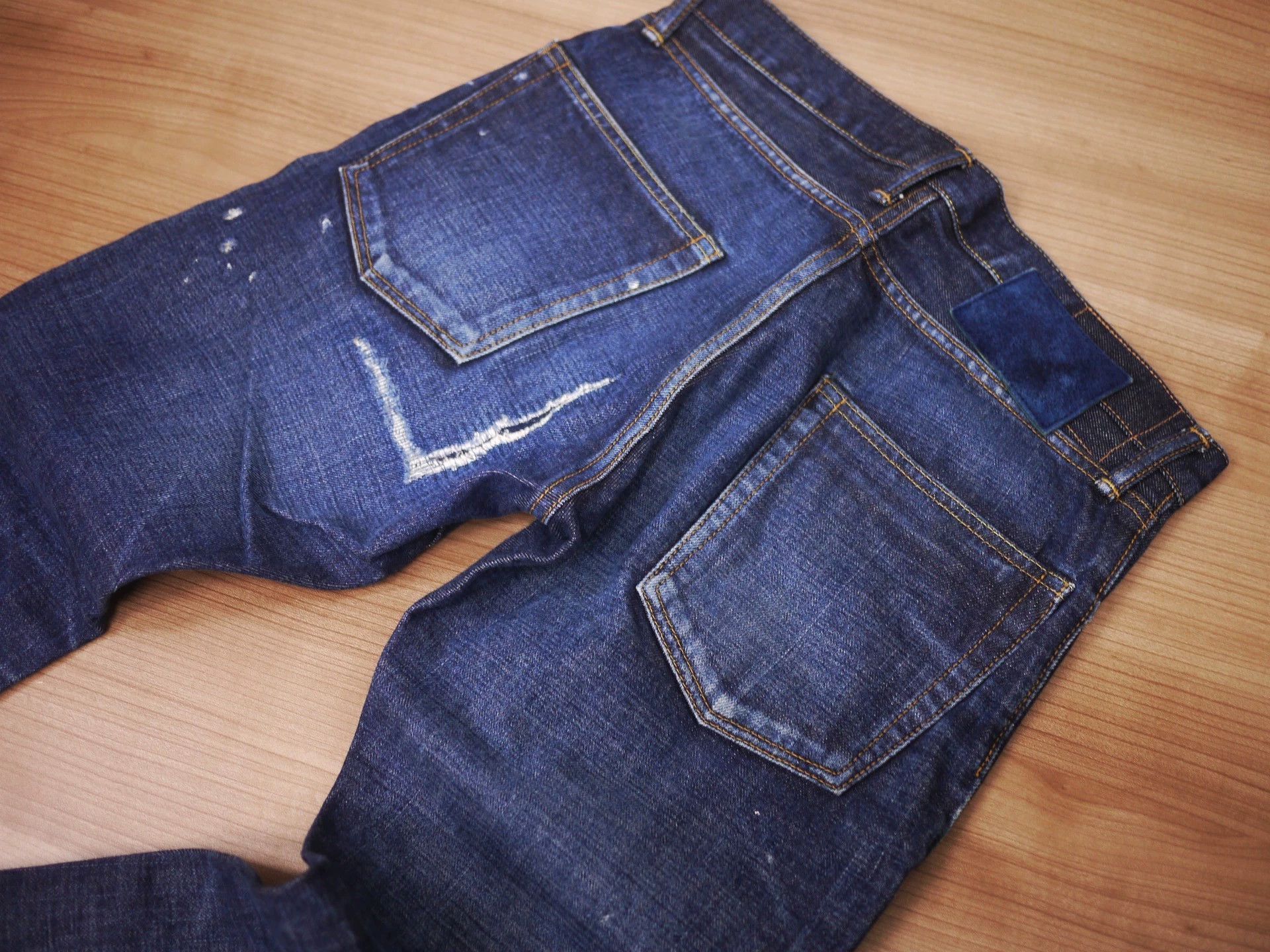 Visvim Blue Distressed Denim Jeans Size 32 Size US 32 / EU 48 - 7 Thumbnail