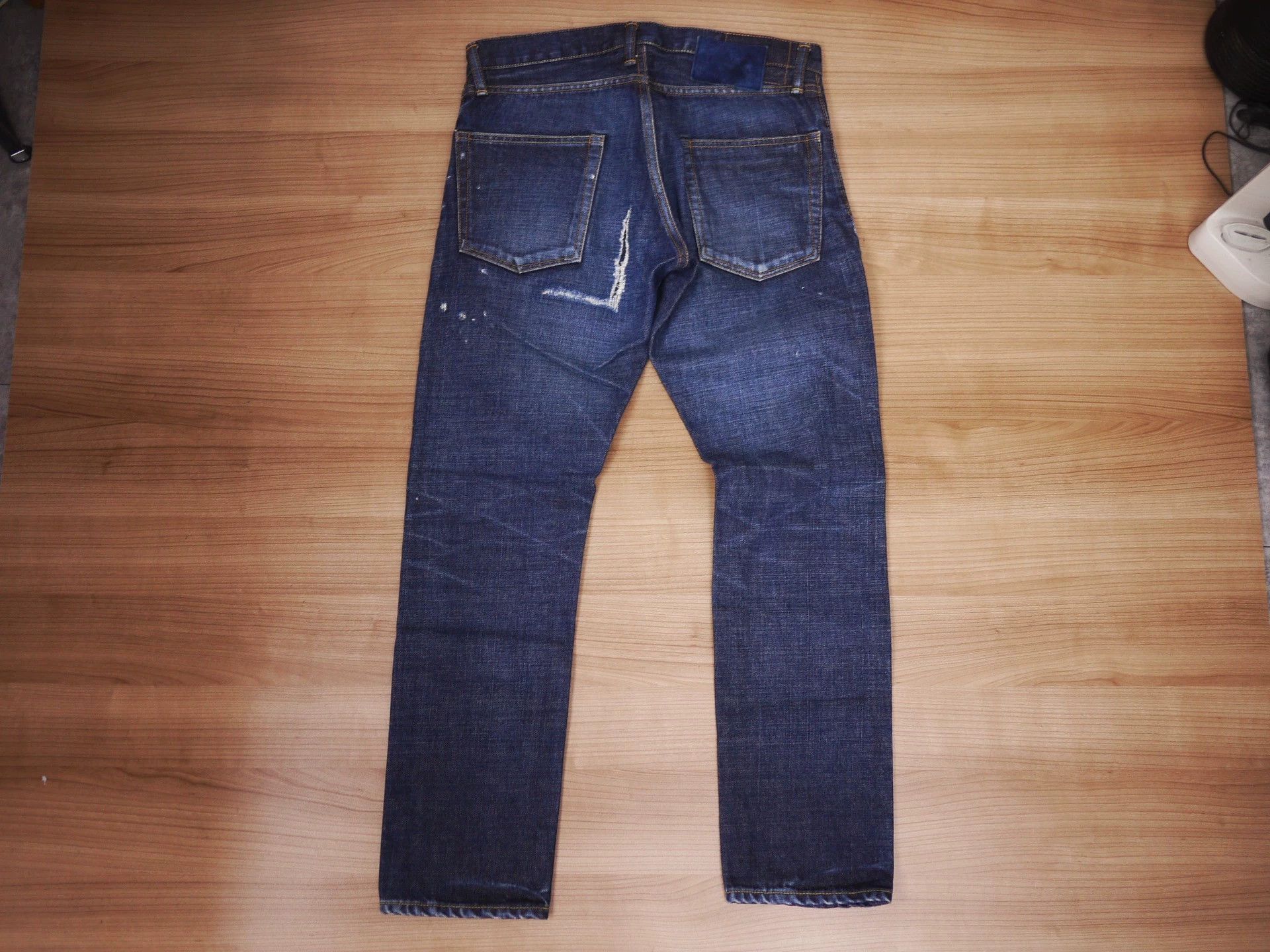 Visvim Blue Distressed Denim Jeans Size 32 Size US 32 / EU 48 - 6 Thumbnail
