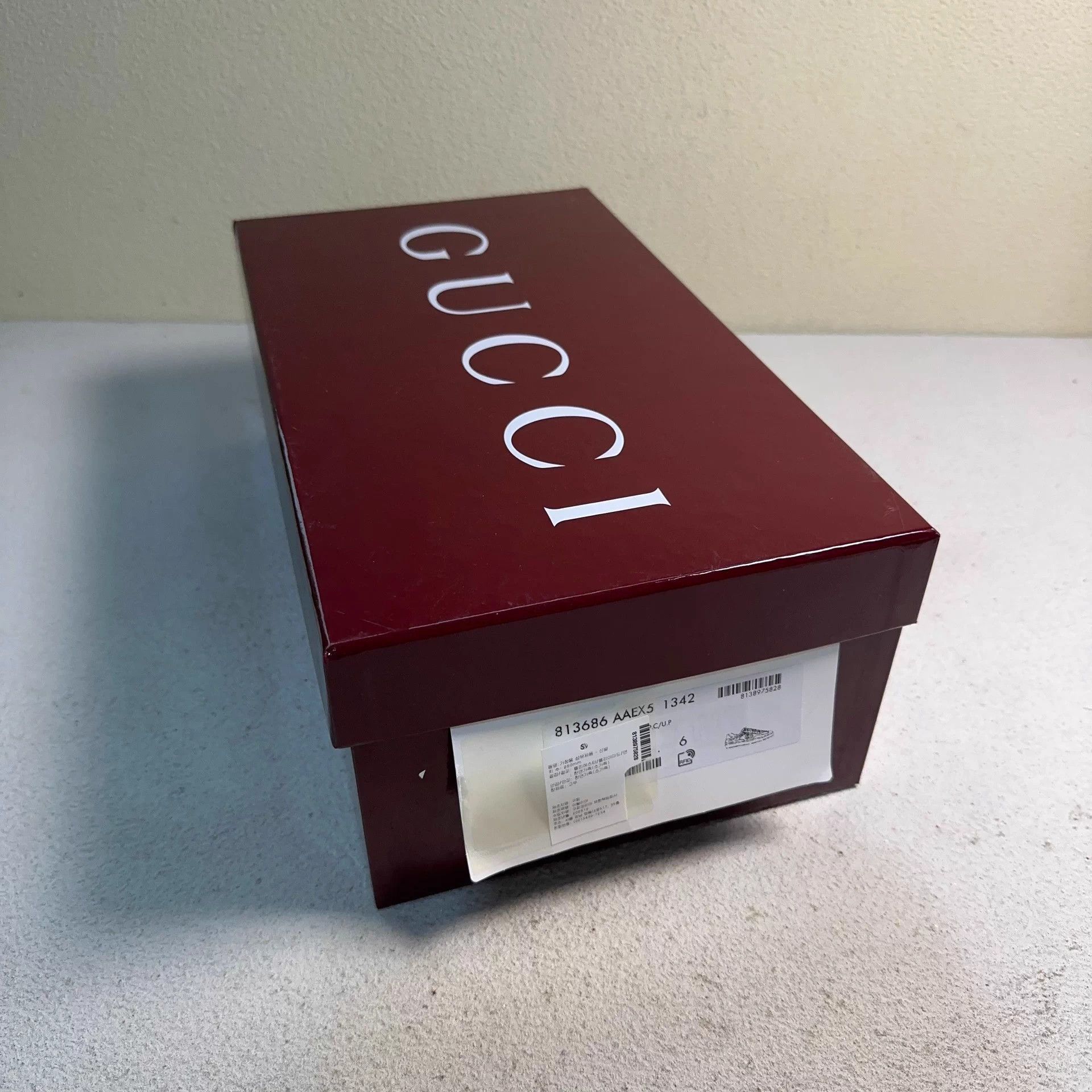 Gucci Gray Low-Top Sneakers Size 7 Size US 7 / EU 40 - 6 Thumbnail