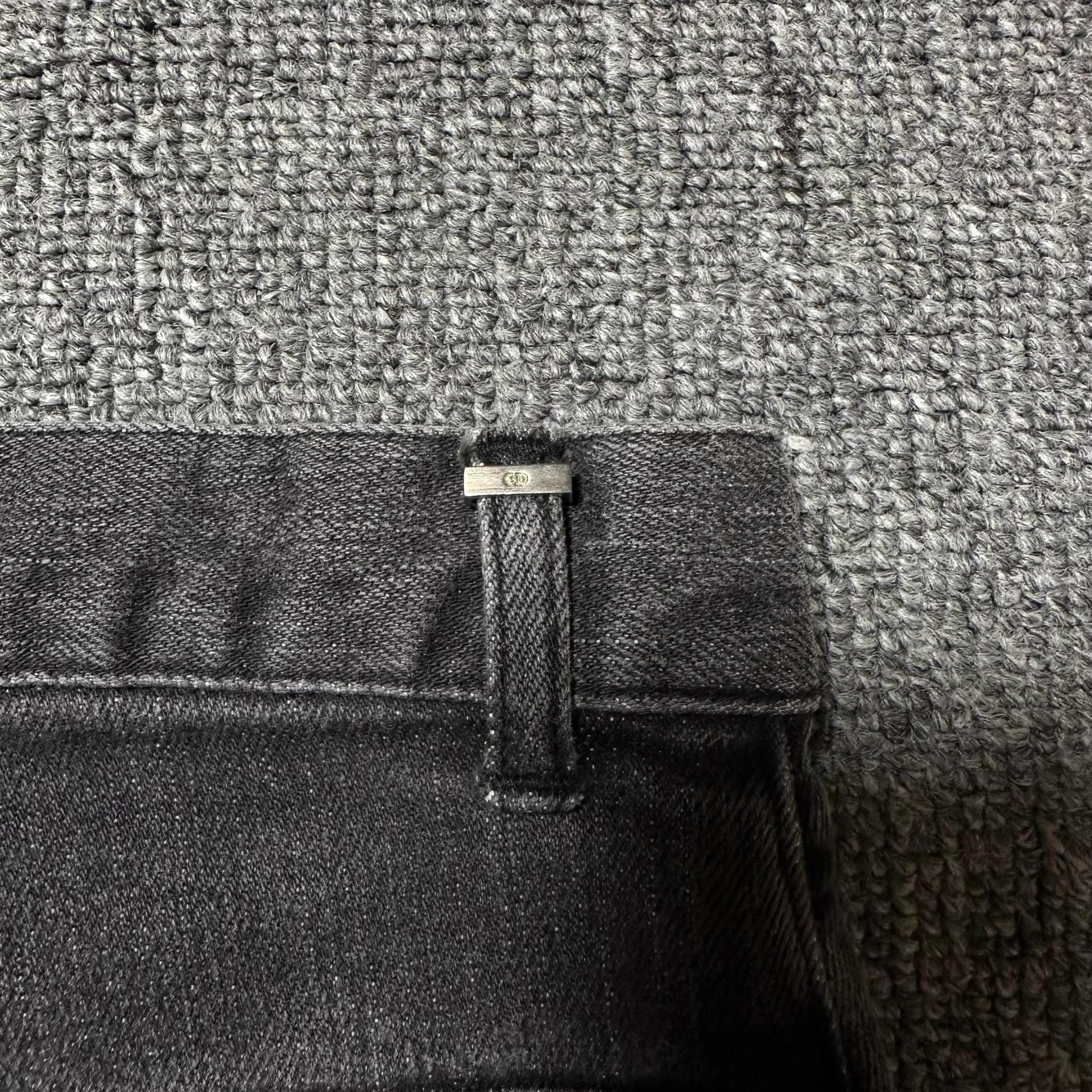 Dior Gray Denim Pants Size 32 Size US 32 / EU 48 - 4 Thumbnail