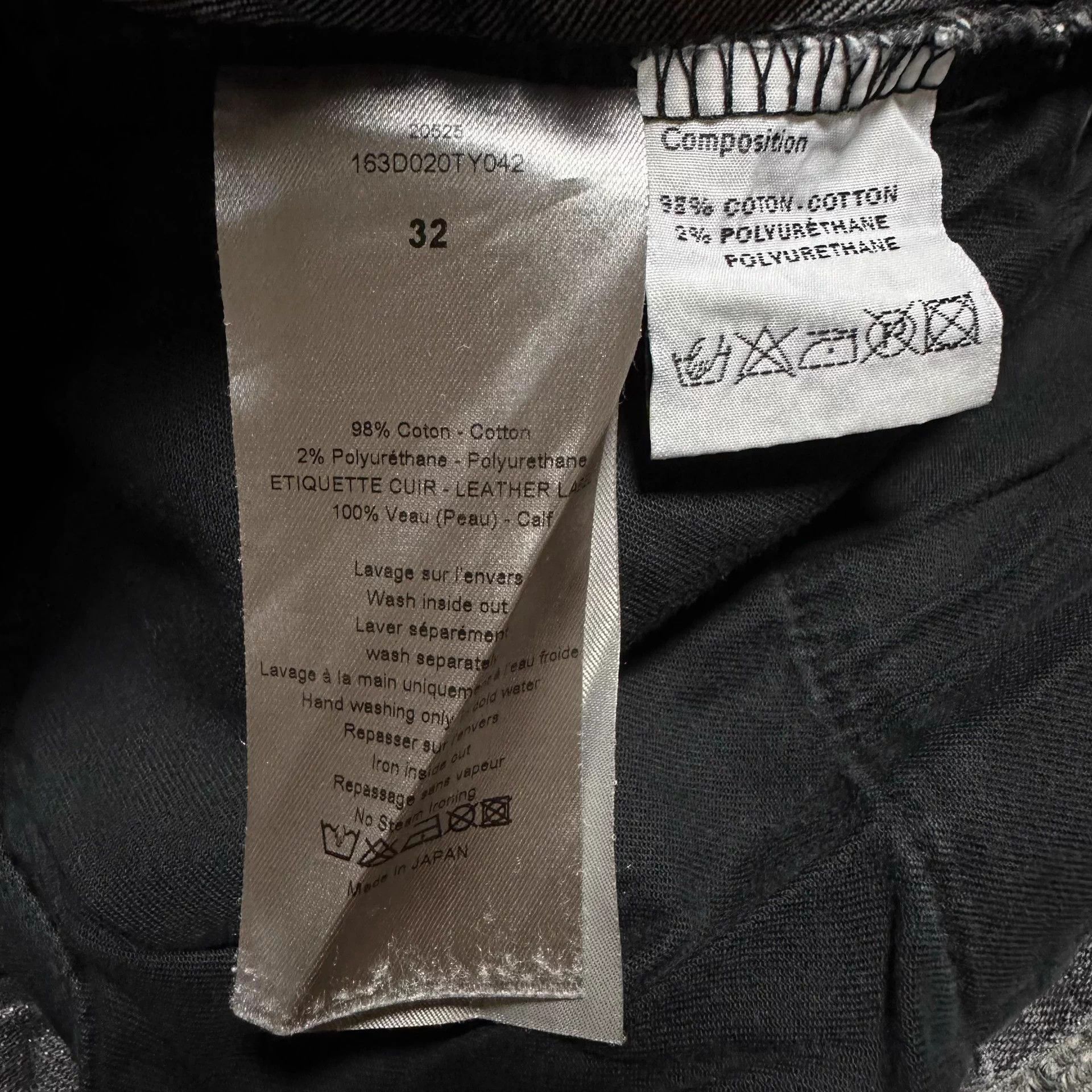 Dior Gray Denim Pants Size 32 Size US 32 / EU 48 - 5 Thumbnail