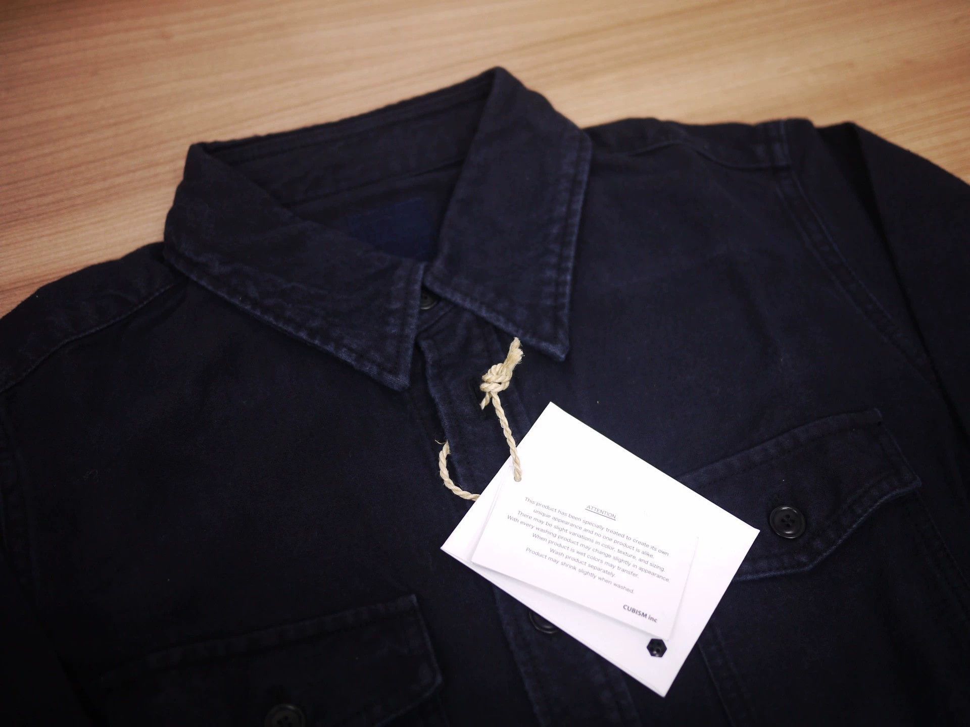 Visvim Black Long Sleeve Button-Up Shirt with Bandana Cuffs Size US M / EU 48-50 / 2 - 3 Thumbnail