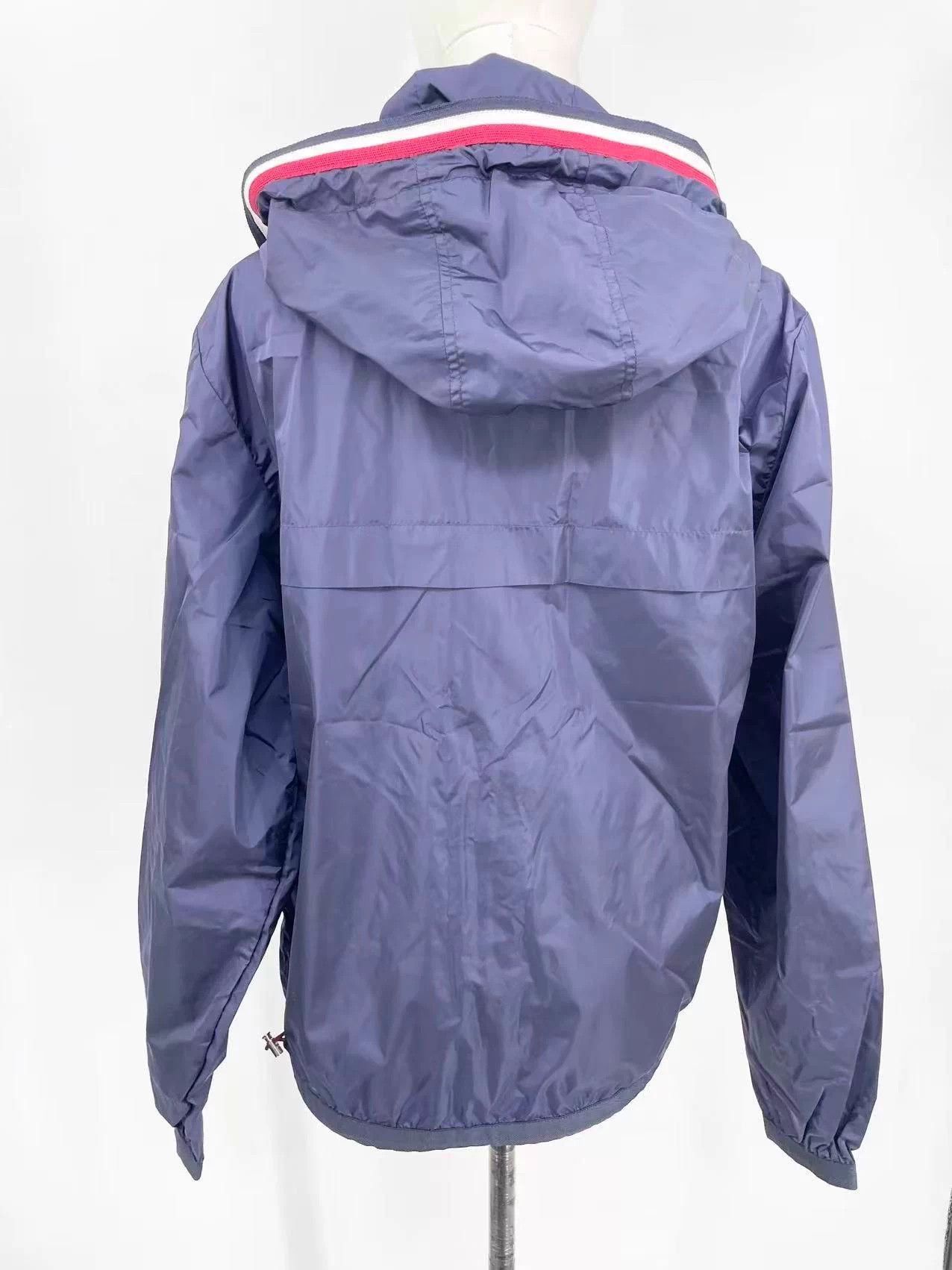 Moncler Blue Lightweight Hooded Jacket Size S Size US S / EU 44-46 / 1 - 3 Thumbnail