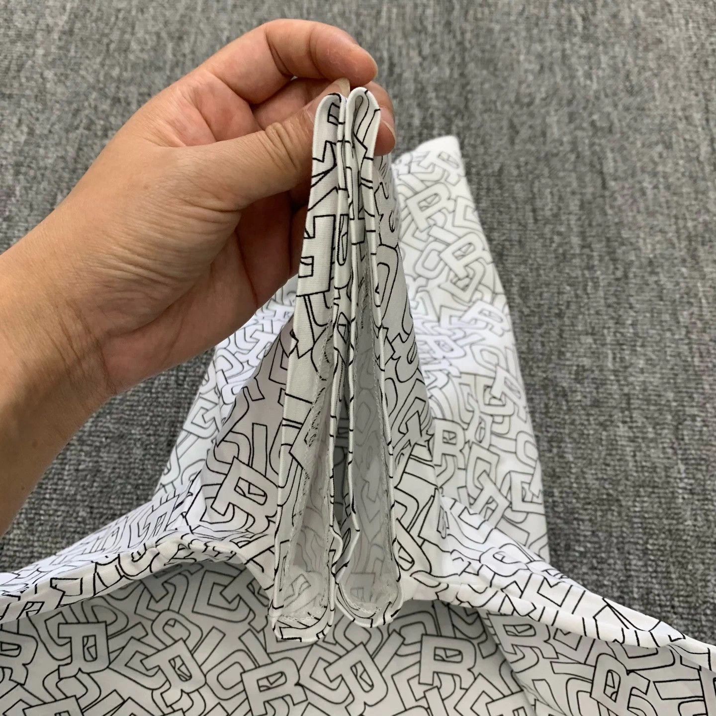 Dior White Short-Sleeve Patterned T-Shirt Size US L / EU 52-54 / 3 - 8 Thumbnail