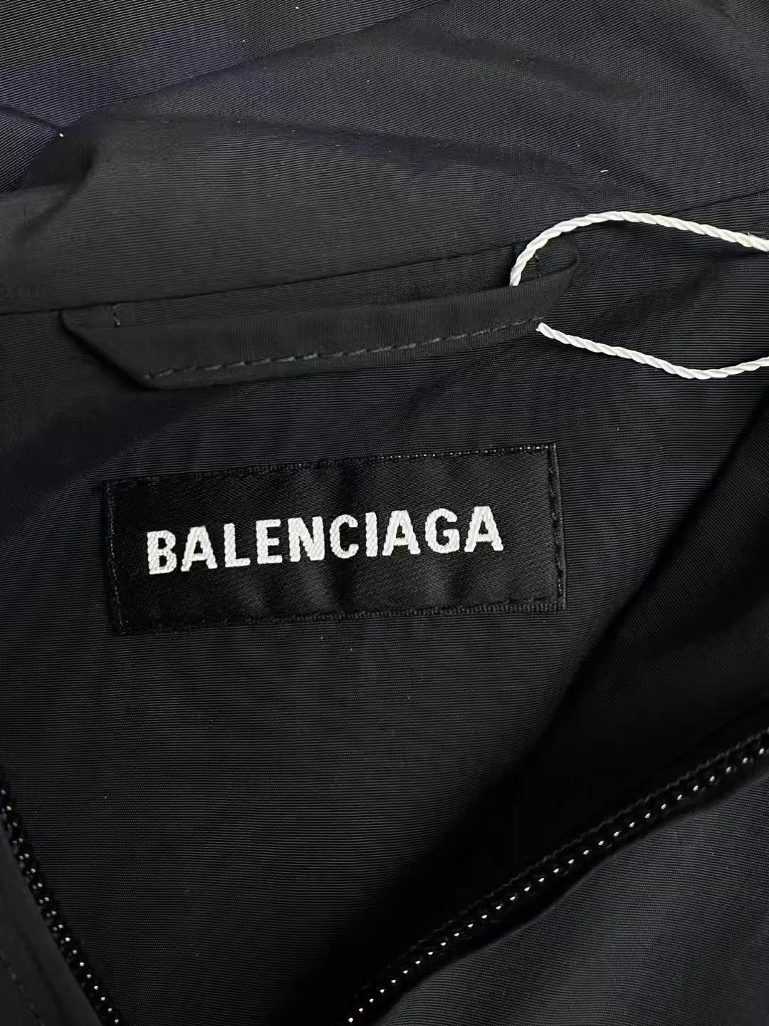 Balenciaga Black Zip-Up Light Jacket Size US S / EU 44-46 / 1 - 8 Thumbnail