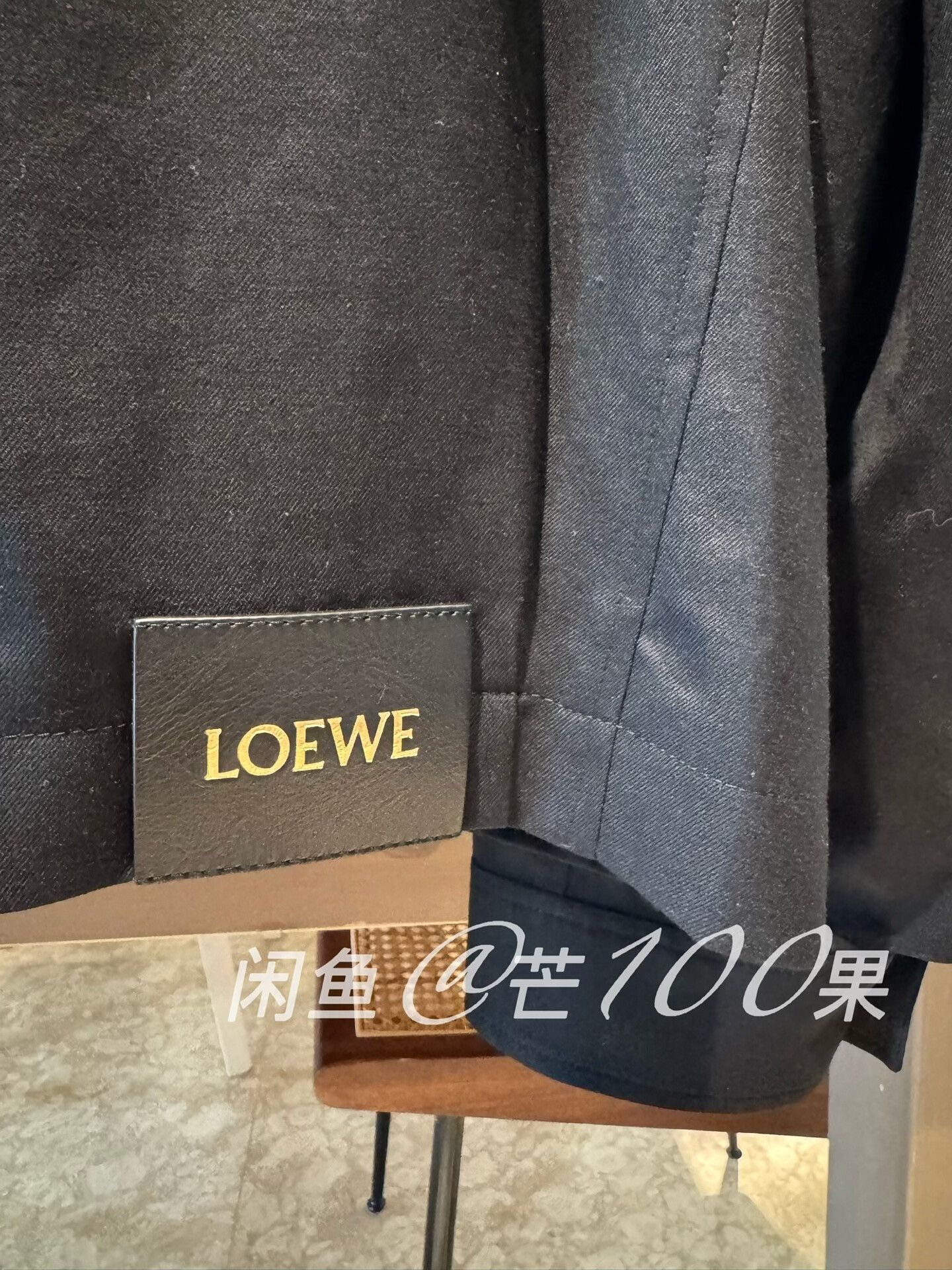 Loewe Loewe 25 Black Wool Belted Zip Jacket Size US M / EU 48-50 / 2 - 6 Thumbnail