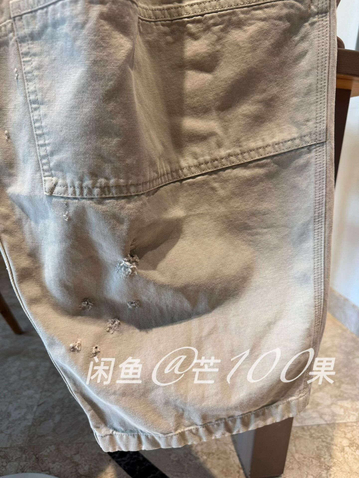 Balenciaga Balenciaga 25 Distressed Carpenter Work Pants Size US 30 / EU 46 - 5 Thumbnail