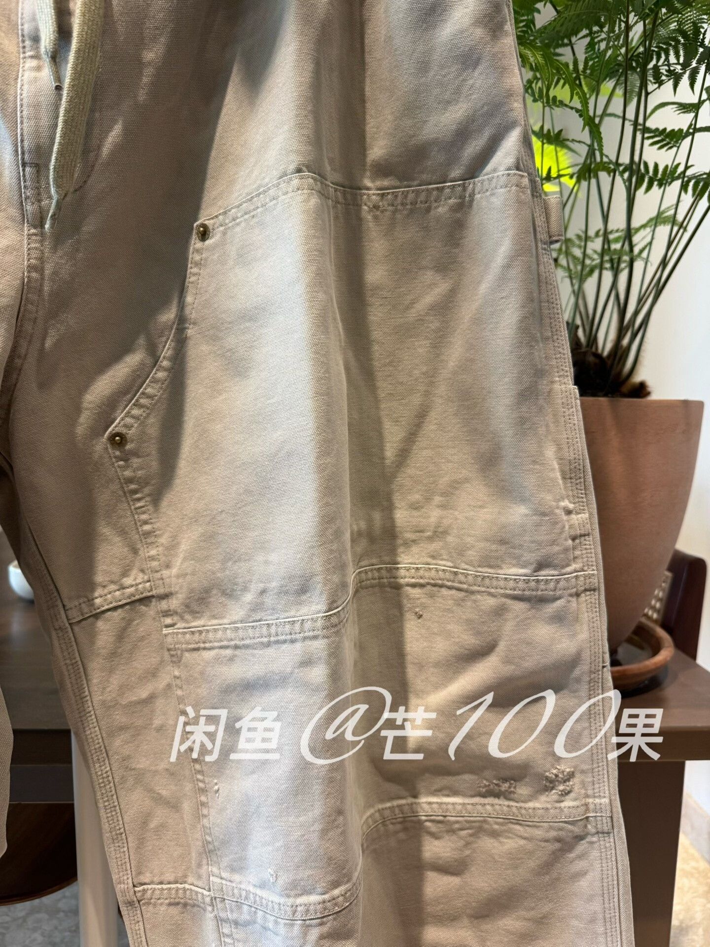 Balenciaga Balenciaga 25 Distressed Carpenter Work Pants Size US 30 / EU 46 - 4 Thumbnail