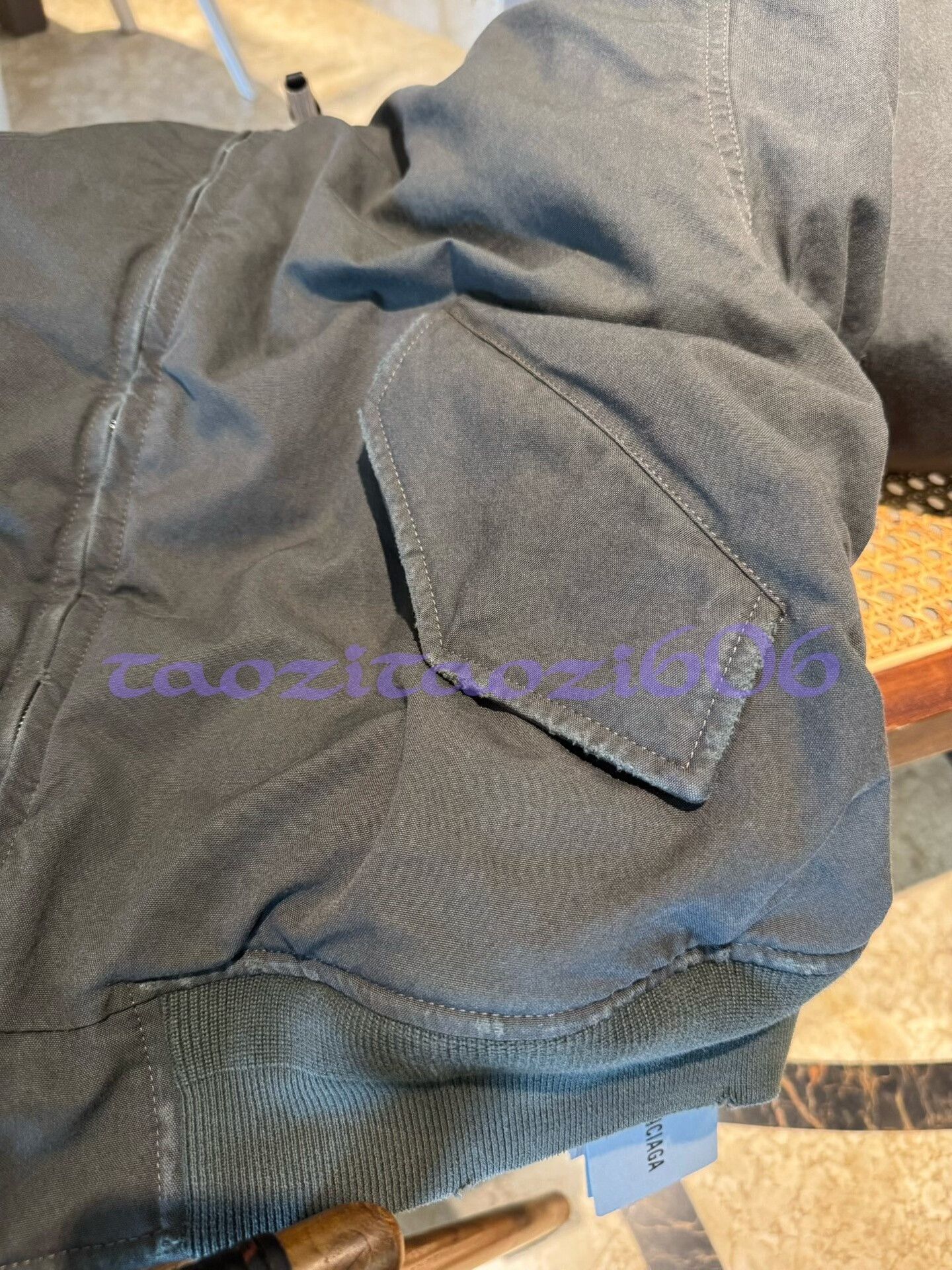 Balenciaga Balenciaga 26 Green Hooded Flight Jacket Size US M / EU 48-50 / 2 - 6 Thumbnail