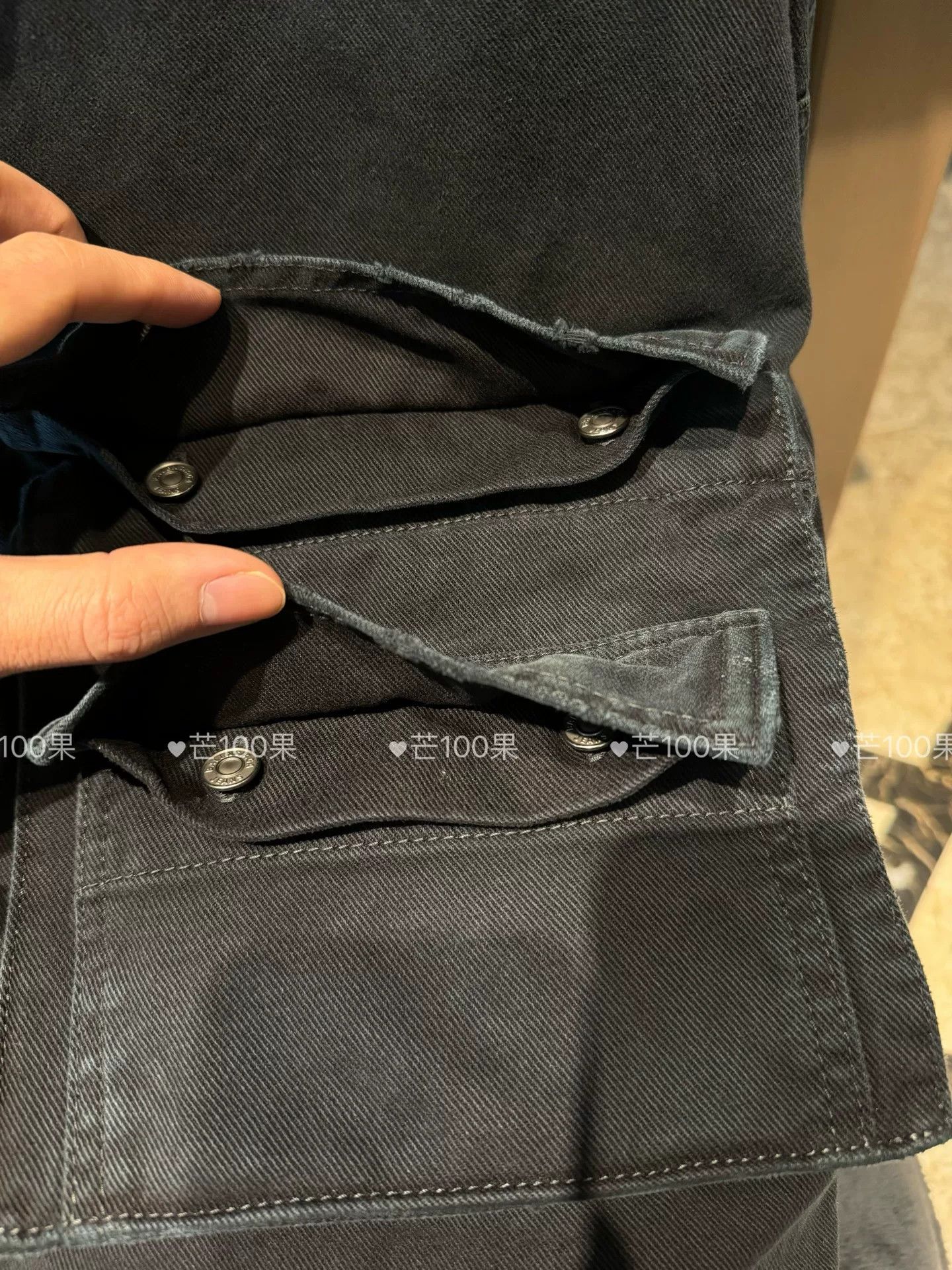 Balenciaga Balenciaga 24 Distressed Six-Pocket Denim Jacket Size US M / EU 48-50 / 2 - 4 Thumbnail