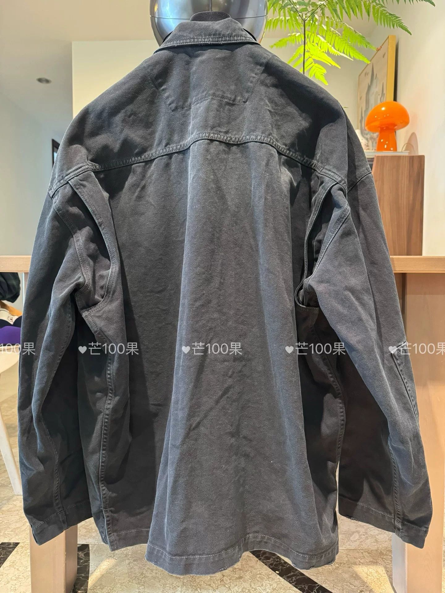 Balenciaga Balenciaga 24 Distressed Six-Pocket Denim Jacket Size US M / EU 48-50 / 2 - 6 Thumbnail