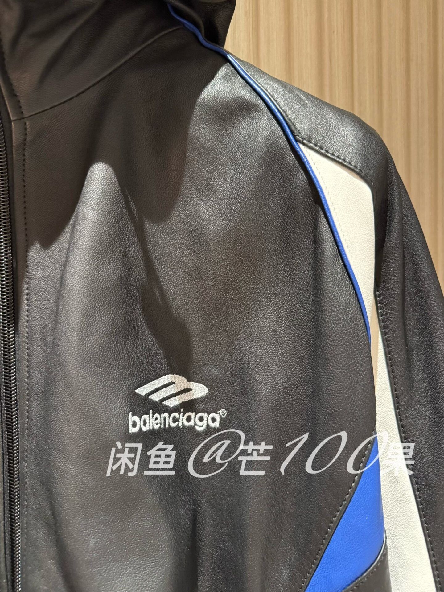 Balenciaga Balenciaga 23 3B Hooded Zip Leather Jacket Size US M / EU 48-50 / 2 - 3 Thumbnail