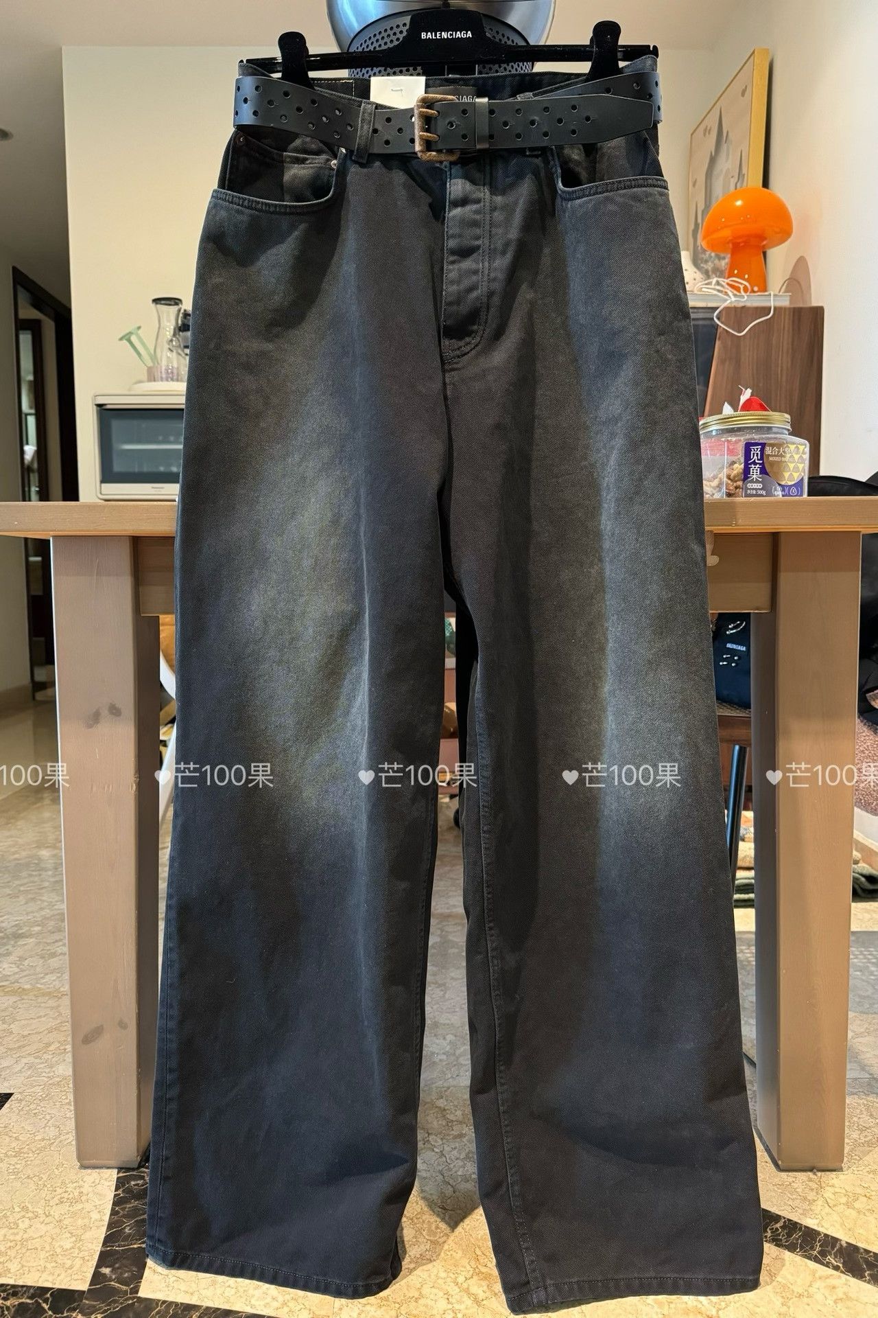 Balenciaga Balenciaga 24SS Baggy Jeans Size Label Print Size US 34 / EU 50 - 3 Thumbnail