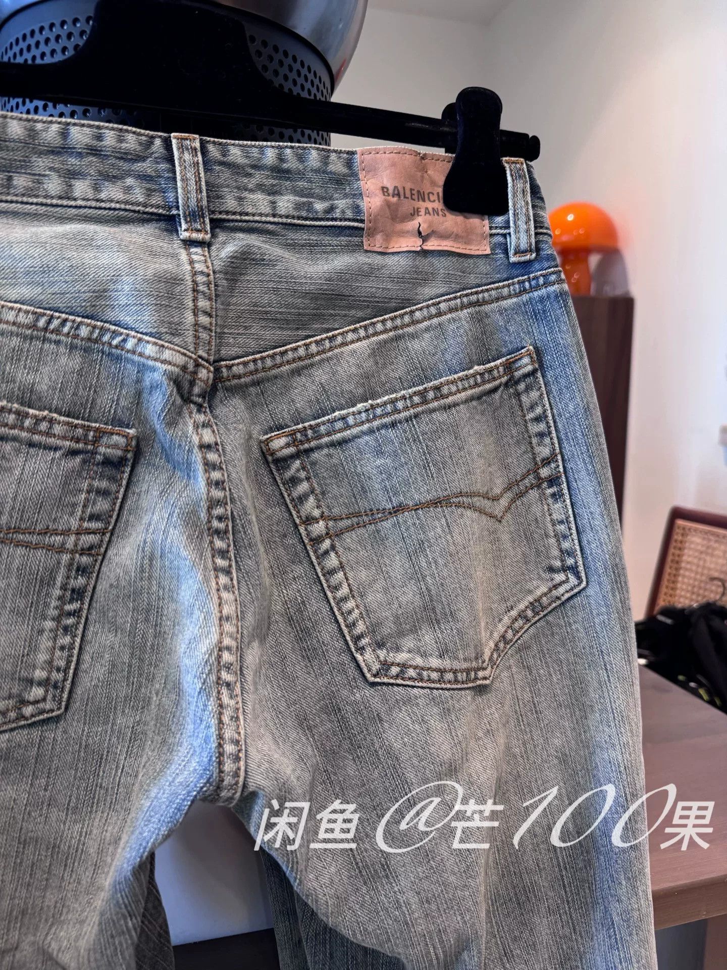 Balenciaga Balenciaga 25 Low-Rise Baggy Flare Jeans Size 25" / US 0 / IT 36 - 6 Thumbnail