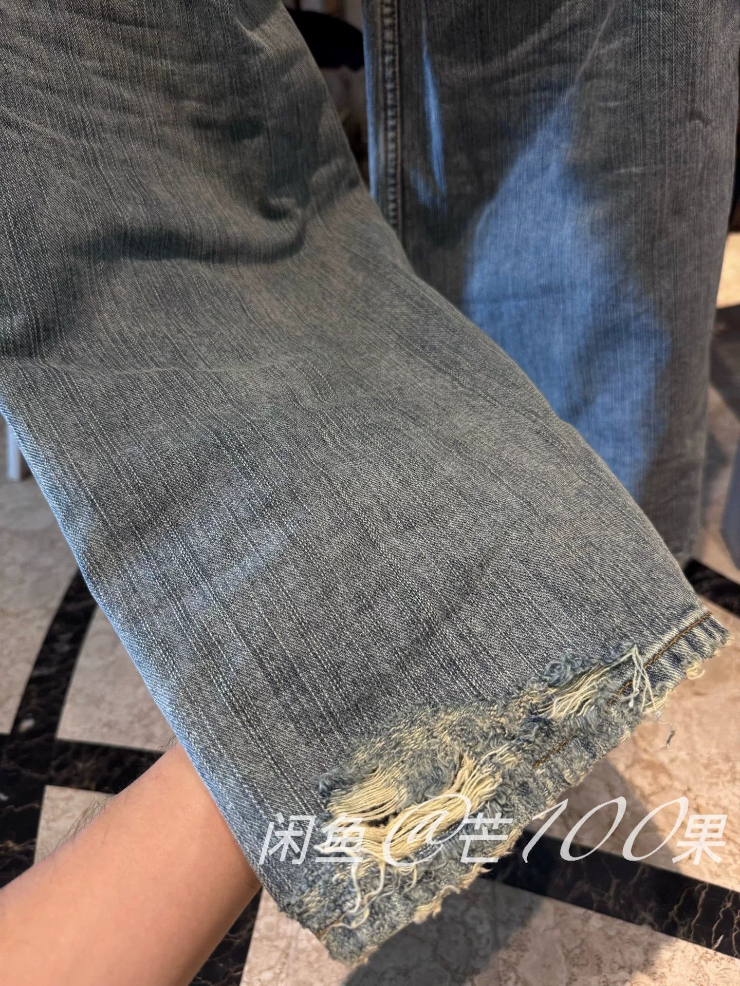 Balenciaga Balenciaga 25 Low-Rise Baggy Flare Jeans Size 25" / US 0 / IT 36 - 8 Thumbnail
