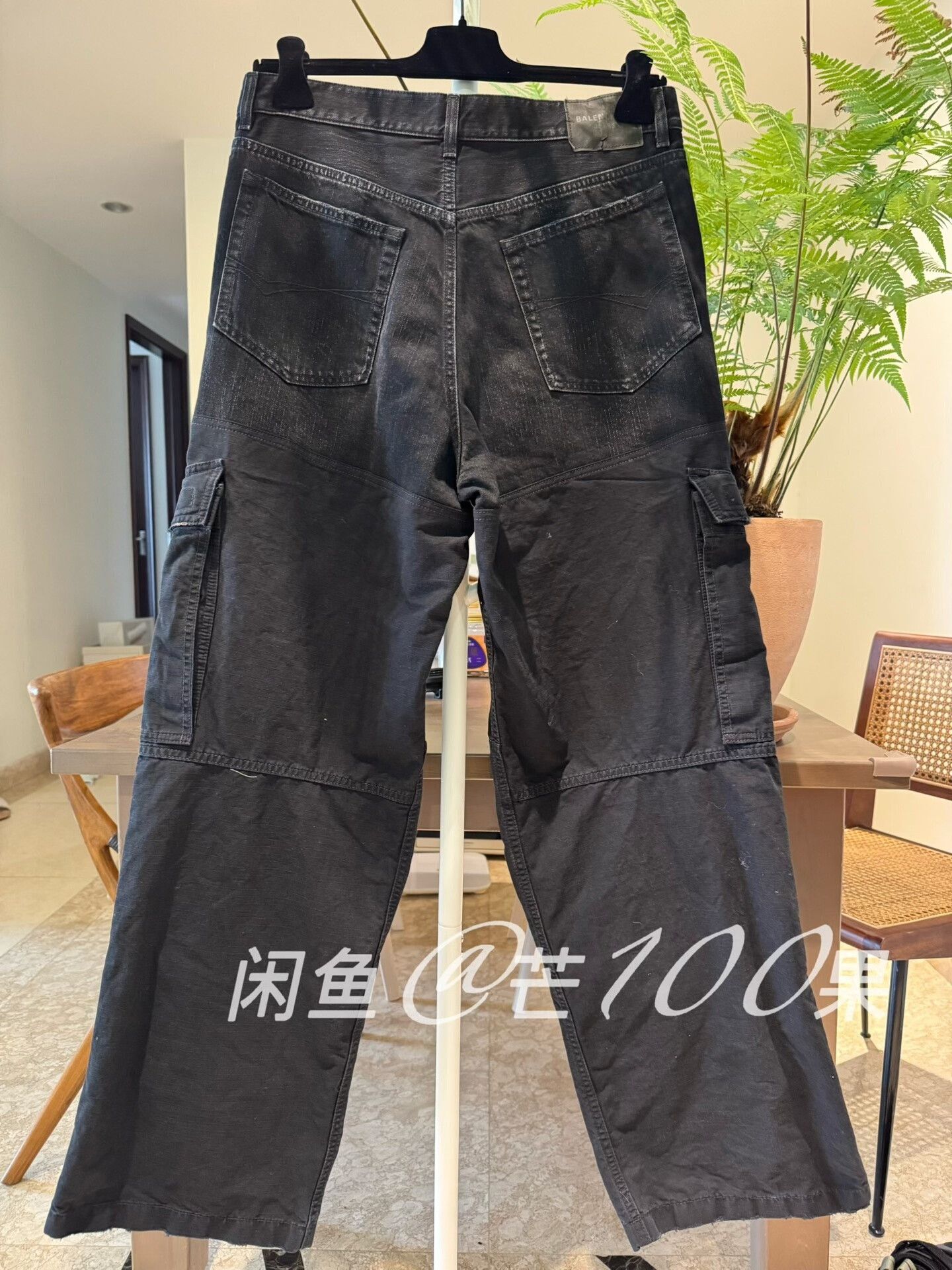Balenciaga Balenciaga 26 Denim Patchwork Cargo Pants Size US 29 - 8 Thumbnail