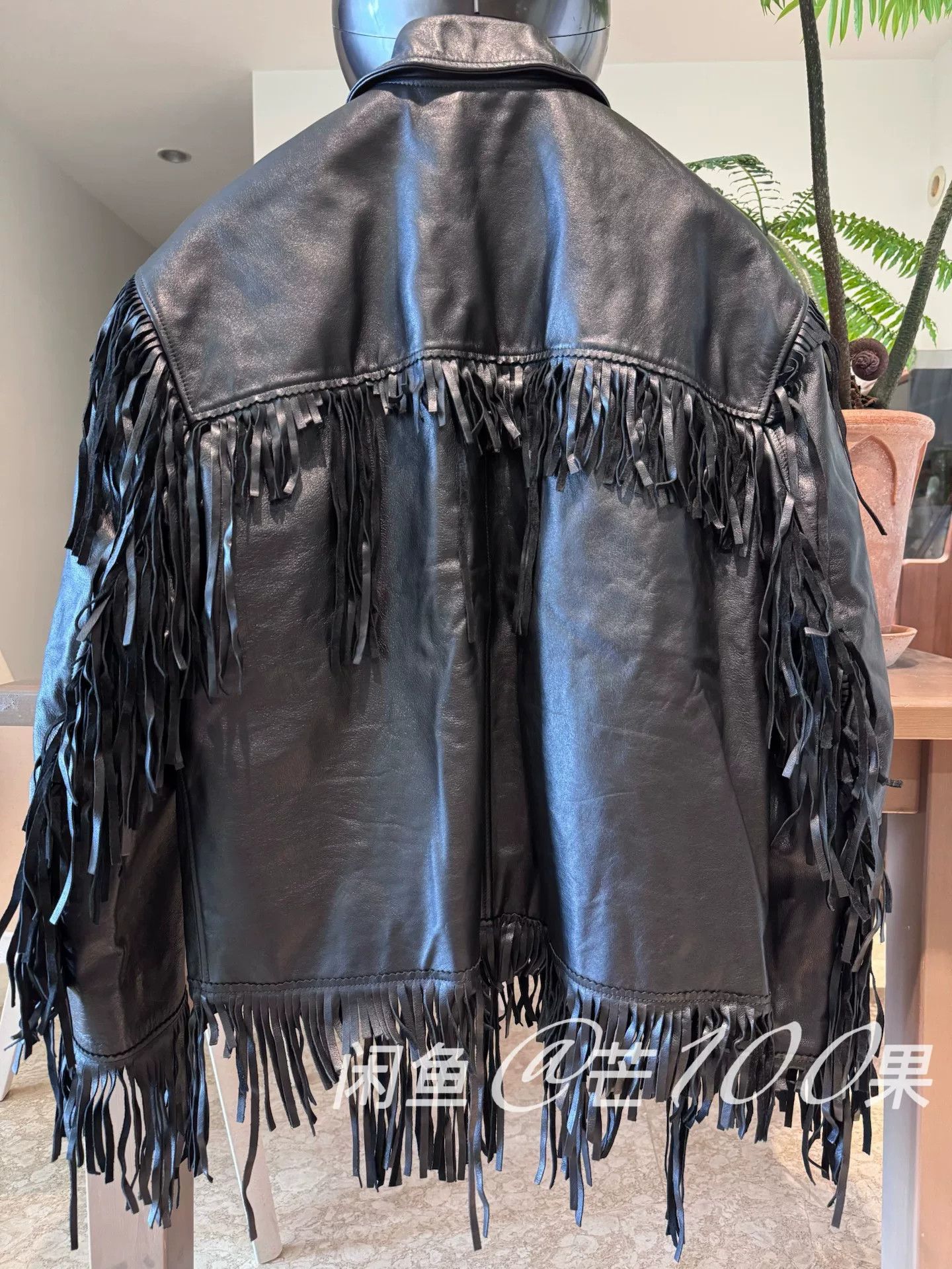 Balenciaga Balenciaga 25 Fringe Leather Jacket Size US S / EU 44-46 / 1 - 7 Thumbnail
