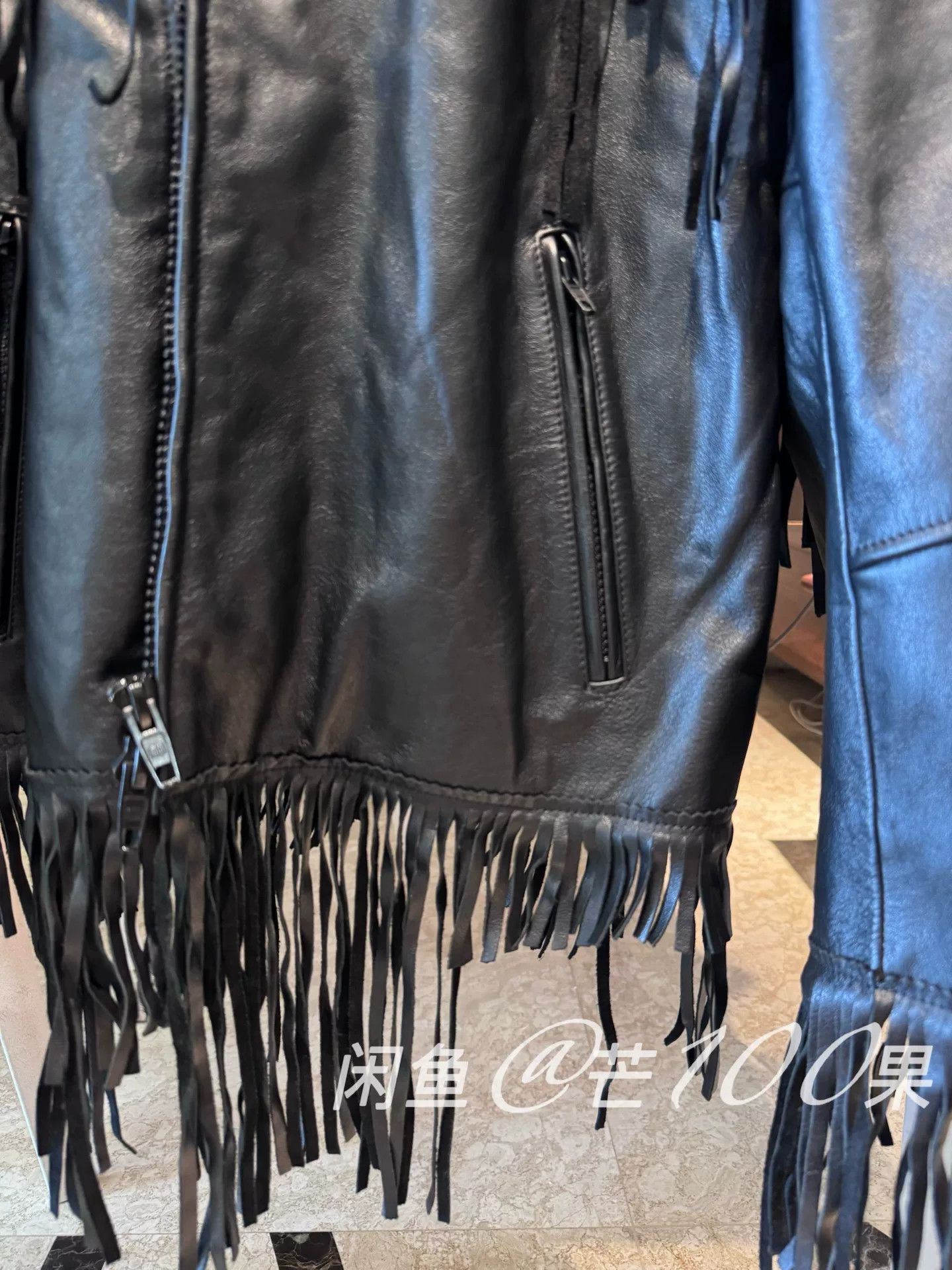 Balenciaga Balenciaga 25 Fringe Leather Jacket Size US S / EU 44-46 / 1 - 3 Thumbnail