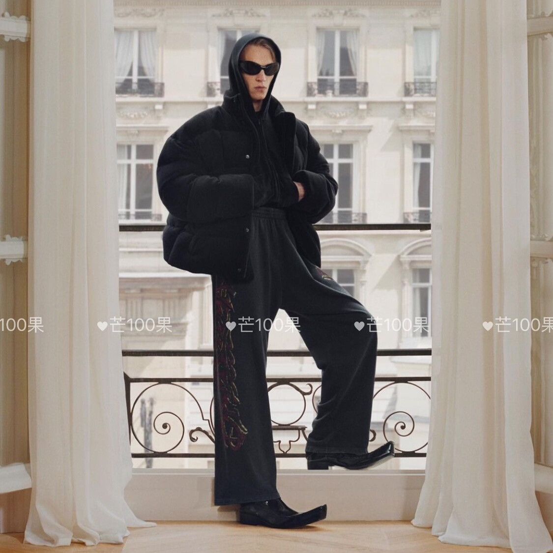 Balenciaga Balenciaga 24SS Offshore Baggy Washed Sweatpants Size US 30 / EU 46 - 5 Thumbnail