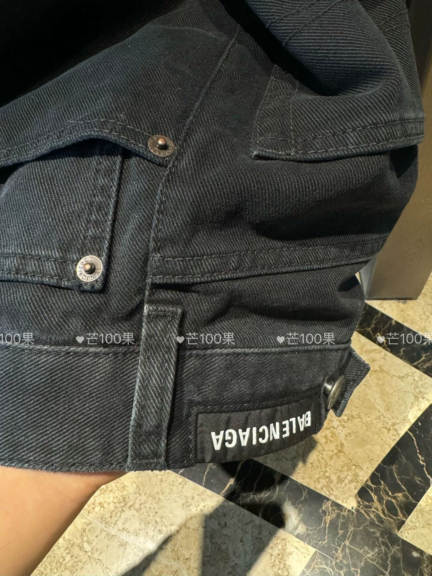 Balenciaga Balenciaga 23AW Deconstructed Loose Denim Jacket Size US M / EU 48-50 / 2 - 3 Thumbnail