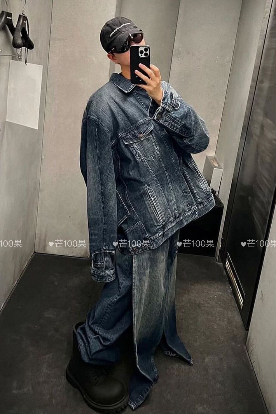 Balenciaga Balenciaga 23AW Deconstructed Loose Denim Jacket Size US M / EU 48-50 / 2 - 4 Thumbnail