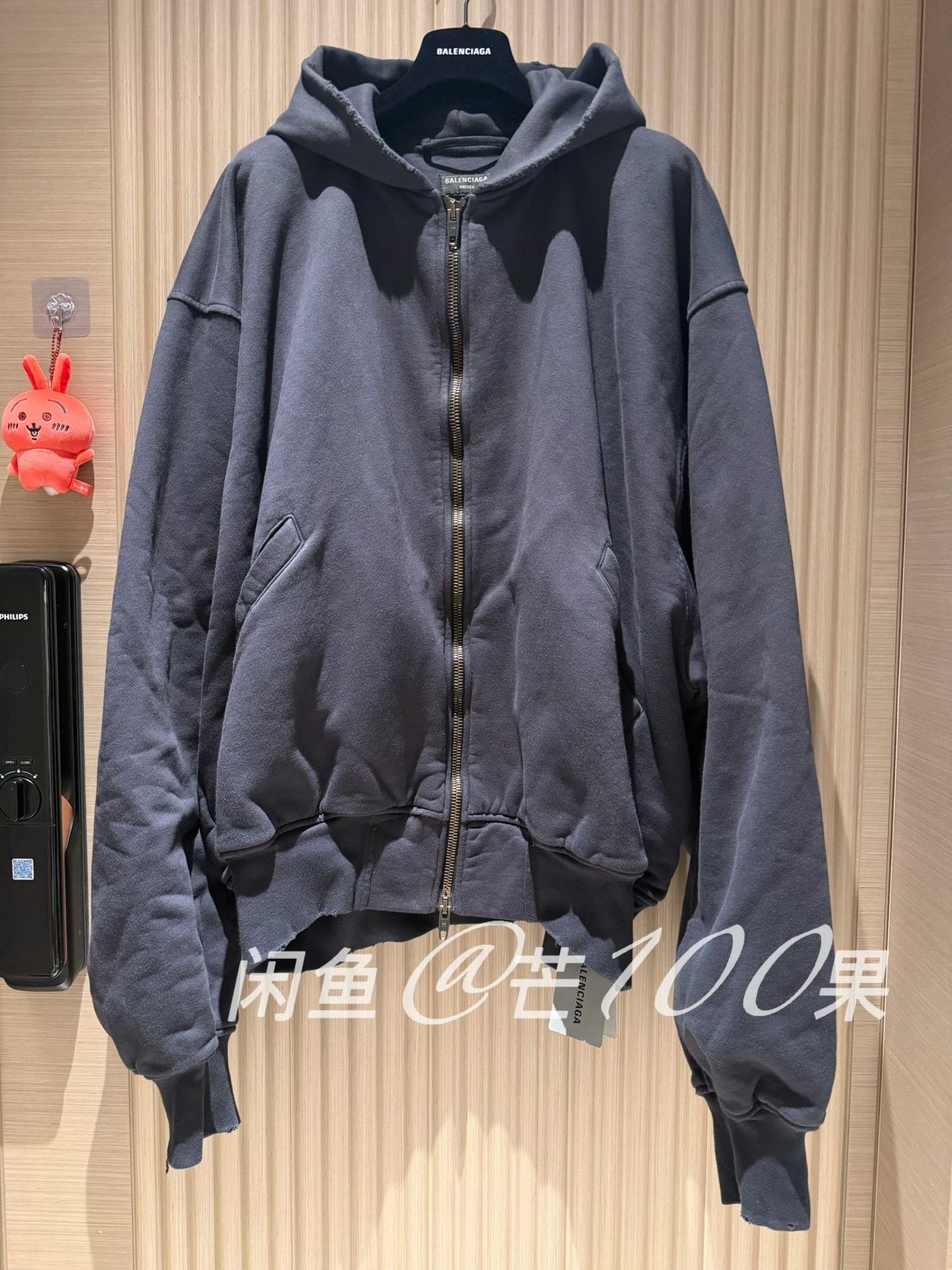Balenciaga Balenciaga 25 Back Letter Print Hooded Jacket Size S / US 4 / IT 40 - 3 Thumbnail