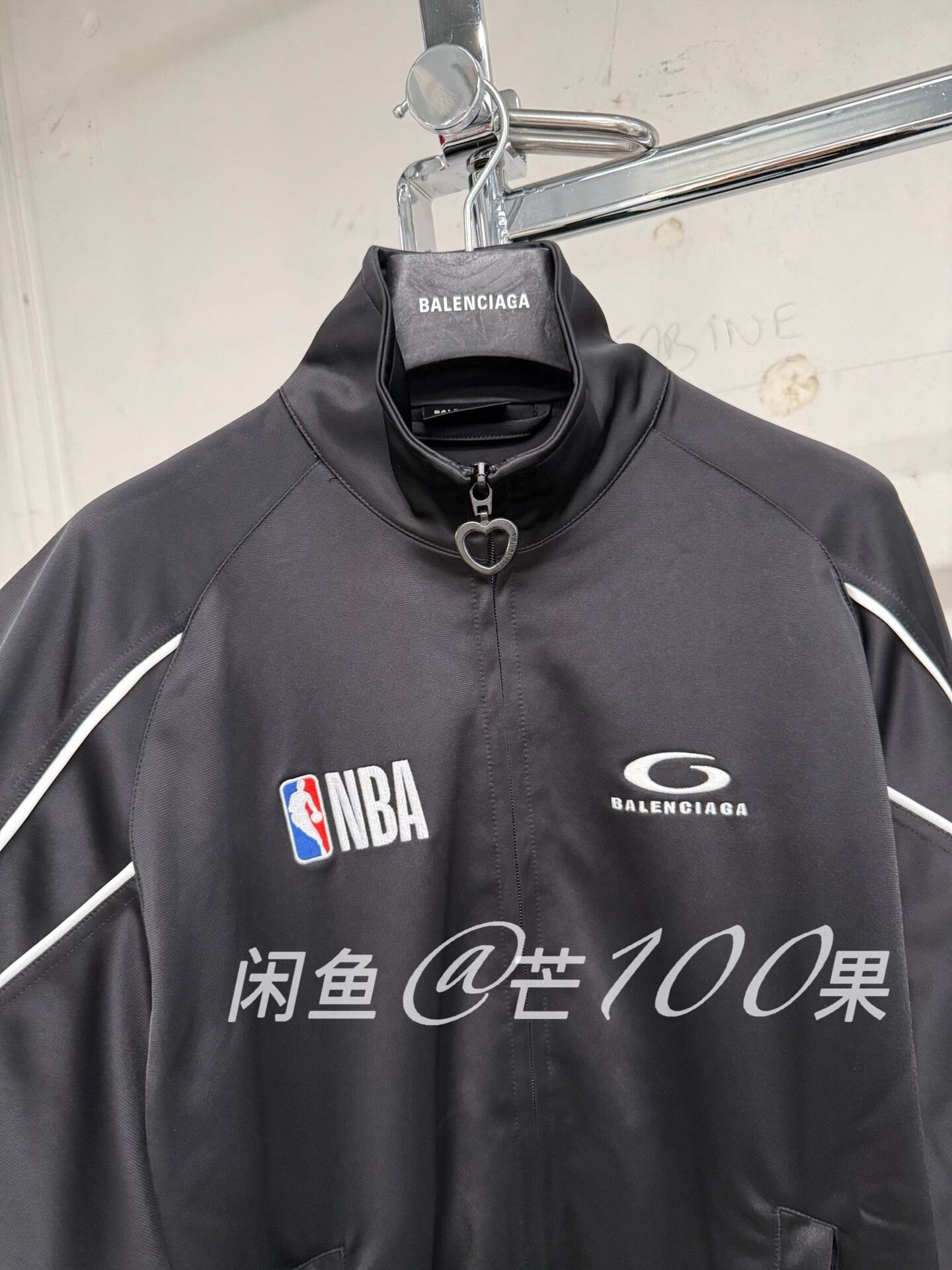Balenciaga Balenciaga NBA Heart Zipper Sport Jacket Size US M / EU 48-50 / 2 - 3 Thumbnail