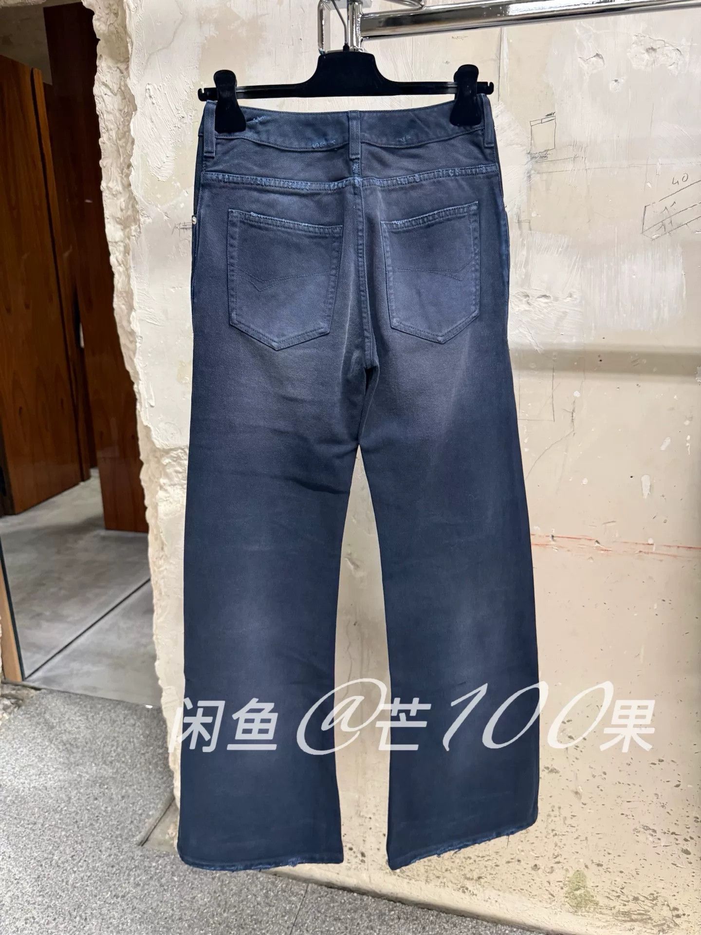 Balenciaga Balenciaga Women's Low-Waist Flare Jeans 25 Size 25" / US 0 / IT 36 - 3 Thumbnail