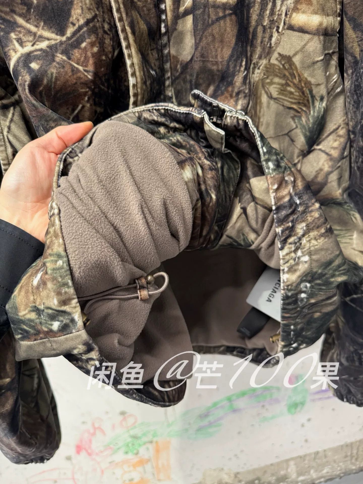 Balenciaga Balenciaga 25 Tie-Dye Graffiti Camo Hooded Jacket Size US M / EU 48-50 / 2 - 4 Thumbnail
