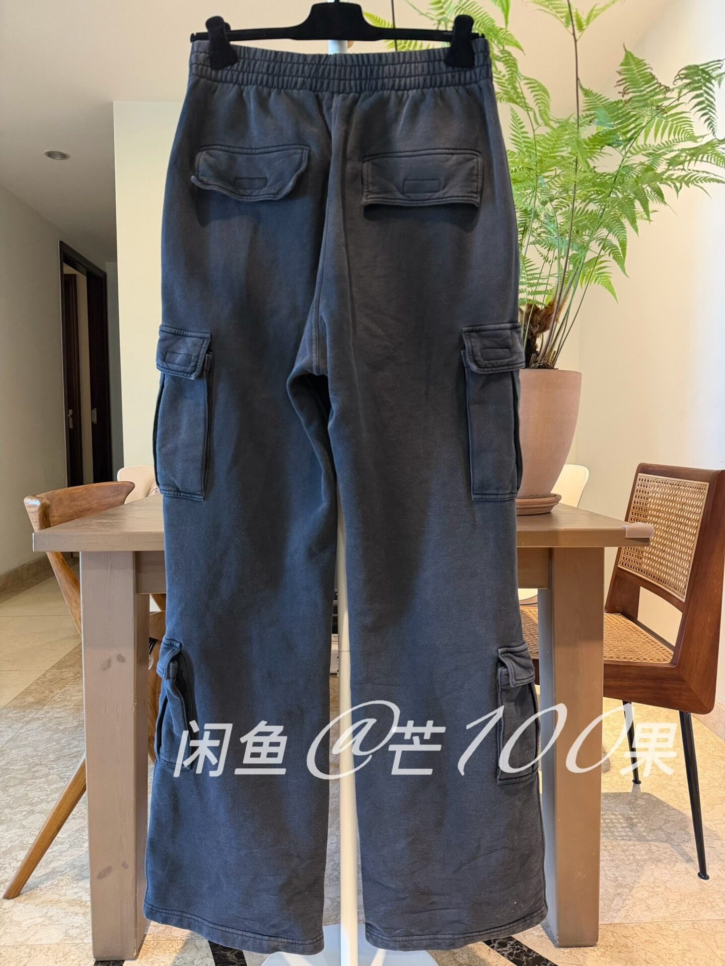 Balenciaga Balenciaga Rhinestone Cargo Sweatpants 26 Size 26" / US 2 / IT 38 - 6 Thumbnail