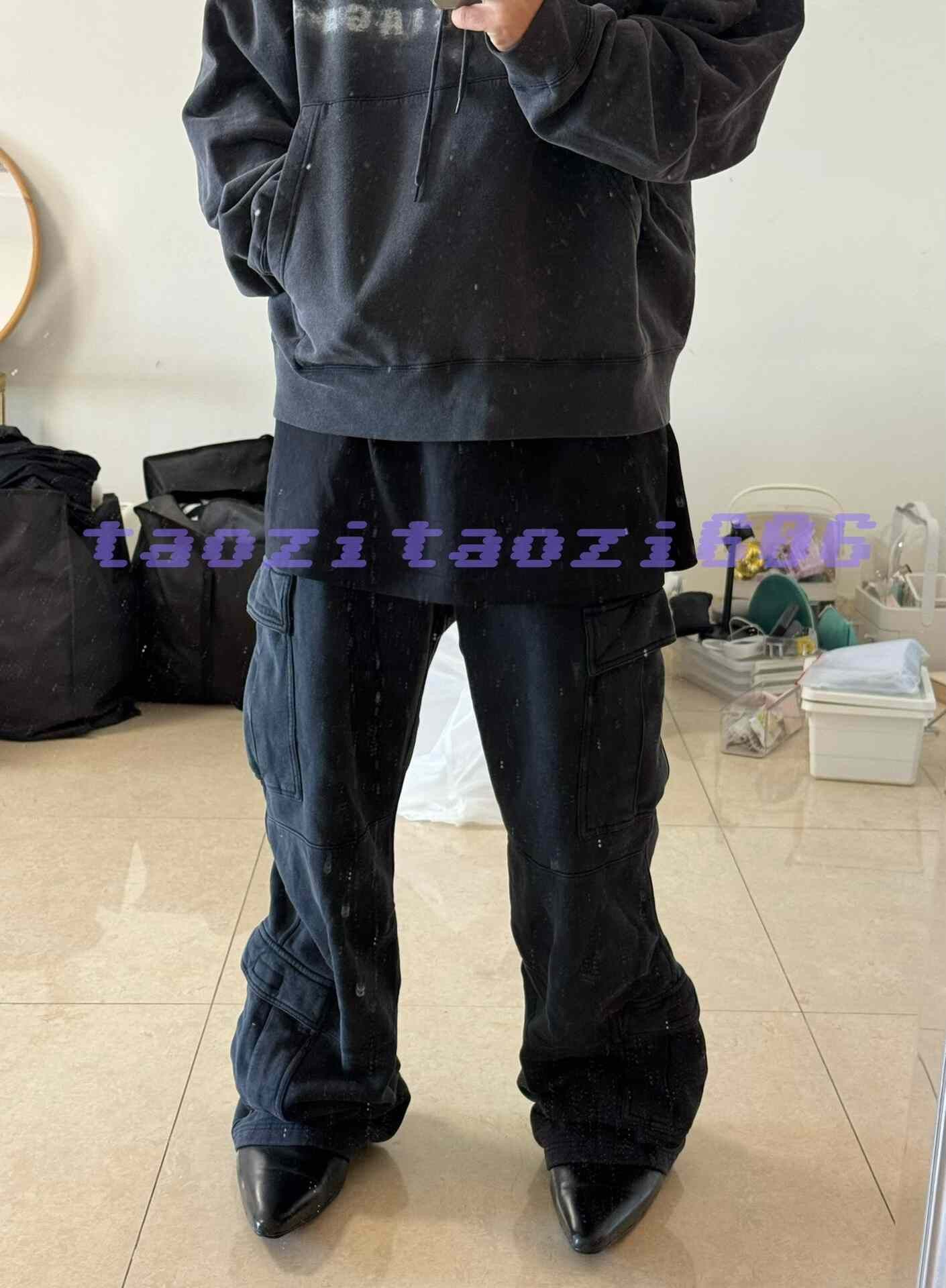 Balenciaga Balenciaga Rhinestone Cargo Sweatpants 26 Size 26" / US 2 / IT 38 - 9 Thumbnail