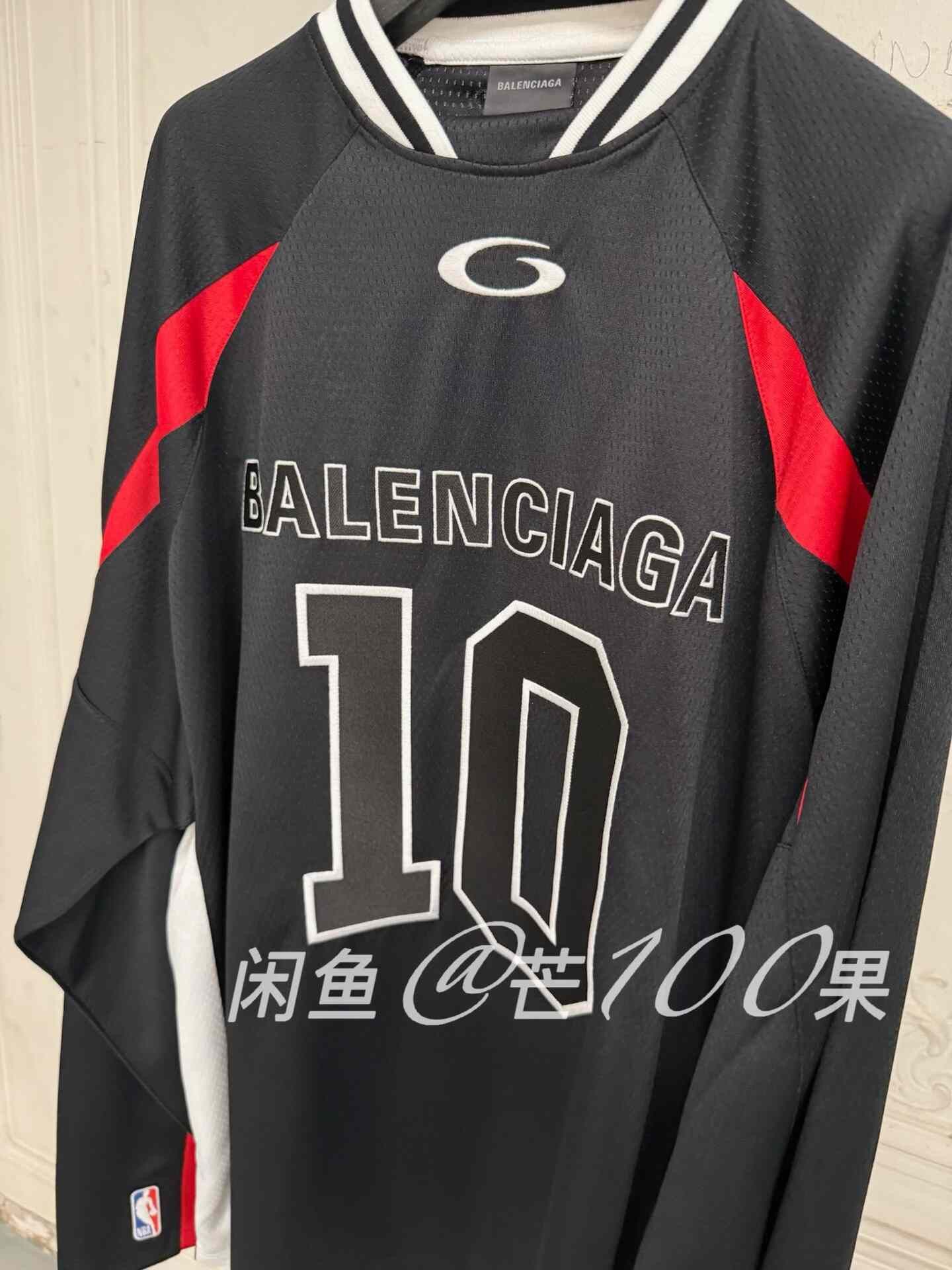 Balenciaga Balenciaga NBA Collaboration Long-Sleeve Jersey Size US M / EU 48-50 / 2 - 5 Thumbnail