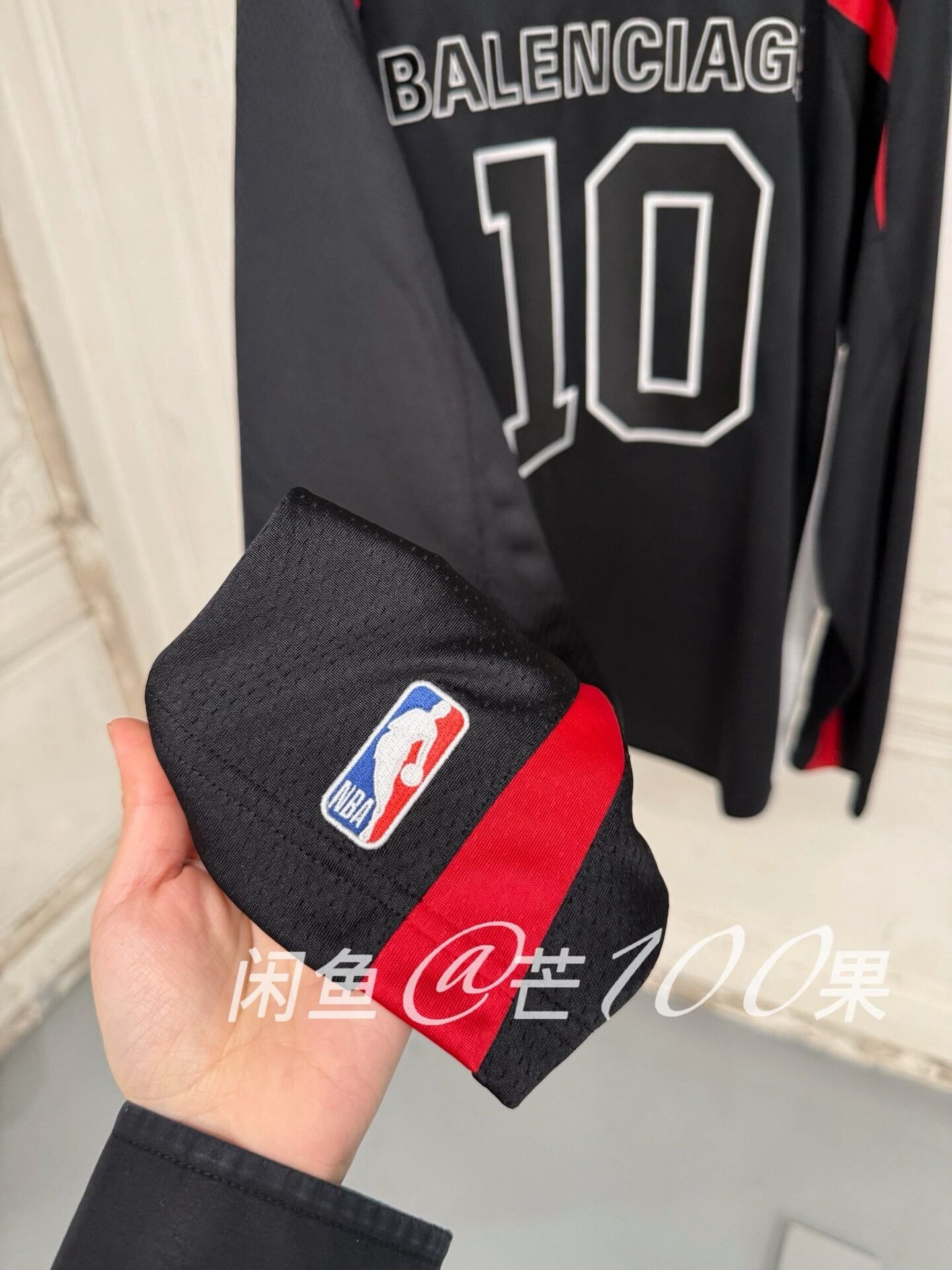 Balenciaga Balenciaga NBA Collaboration Long-Sleeve Jersey Size US M / EU 48-50 / 2 - 4 Thumbnail