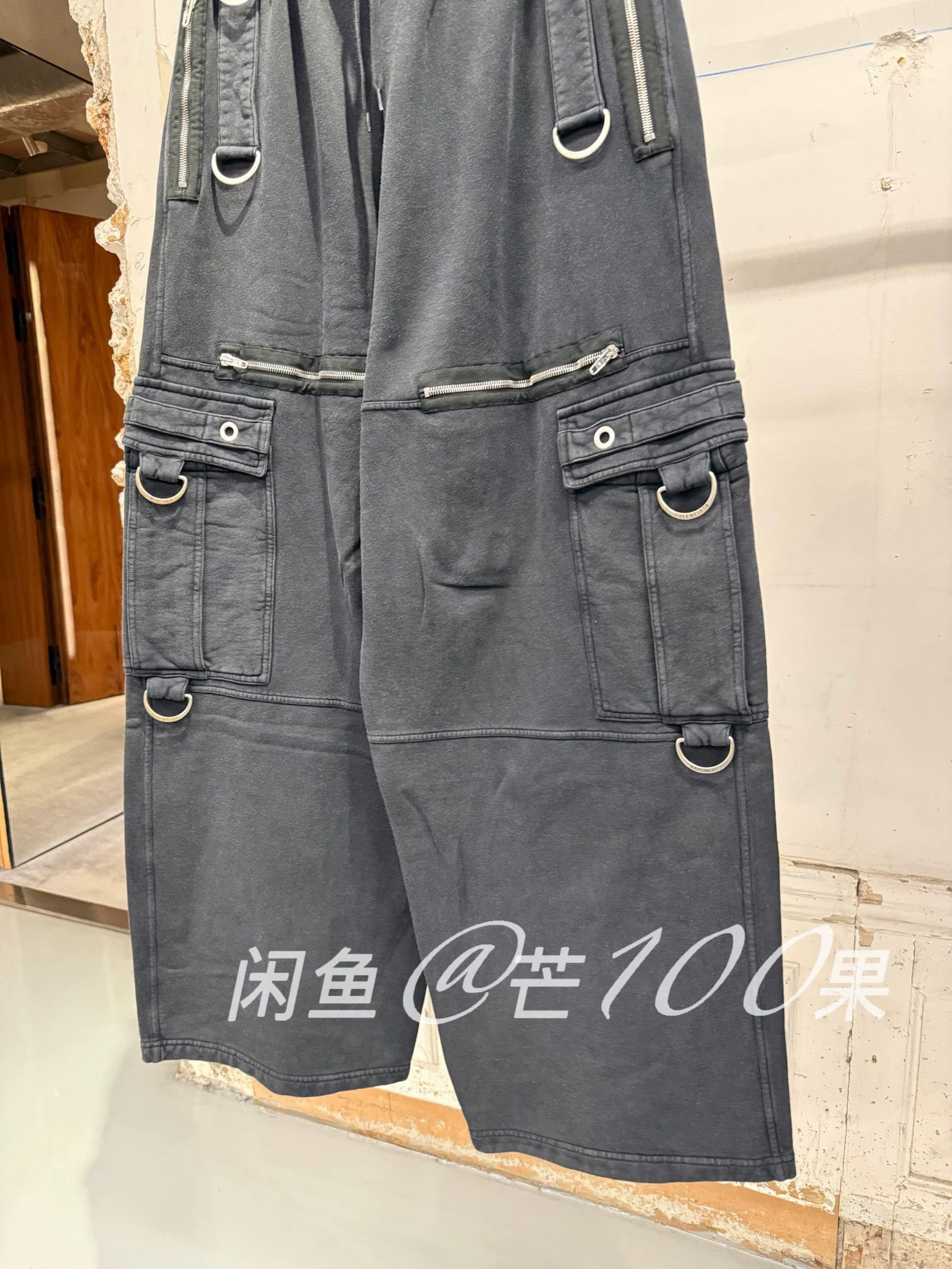 Balenciaga Balenciaga 26 D-Ring Utility Track Pants Size US 26 / EU 42 - 2 Thumbnail
